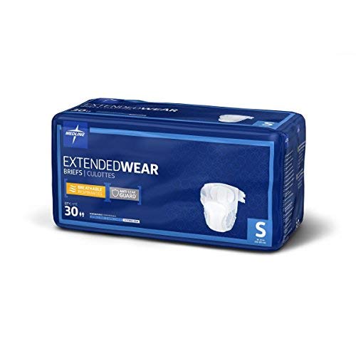 Medline - Calzoncillos de alto rendimiento absorbentes para adultos, L, 60
