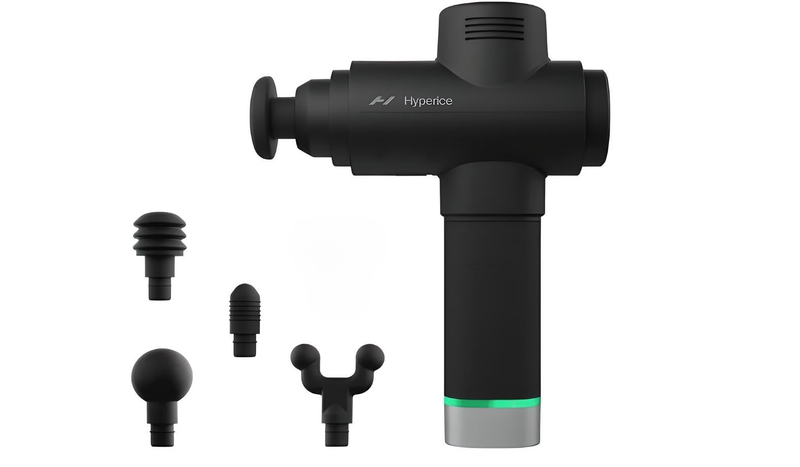 Hyperice Hypervolt 2 Pro - Con tecnología Quiet Glide - Pistola de masaje de percusión de mano | 5 velocidades, 5 cabezales intercambiables | Ayuda a aliviar los músculos doloridos y la rigidez