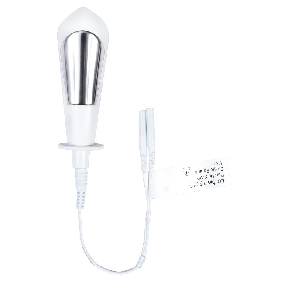 TensCare Liberty - Sonda Vaginal Compatible con Cualquier Electrostimulador TENS, EMS - Dispositivo Para Aliviar las Pérdidas Femeninas, Blanco, 32.5mm