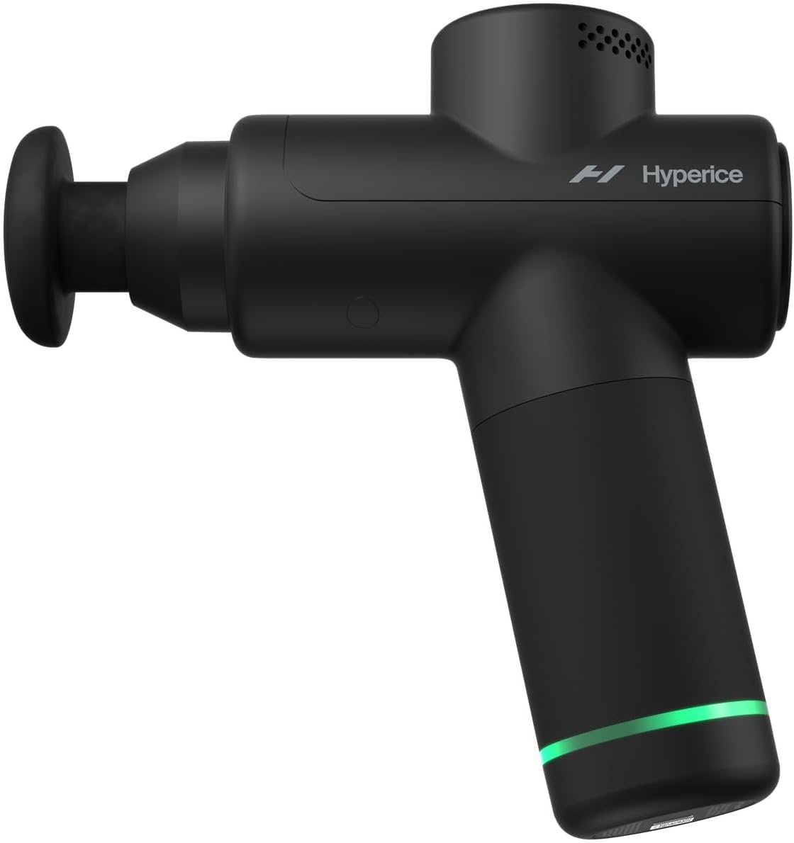 Hyperice Hypervolt Go 2 - Con tecnología Quiet Glide - Pistola de masaje de percusión portátil - 3 velocidades, 2 cabezales intercambiables - Ayuda a aliviar los músculos doloridos y la rigidez