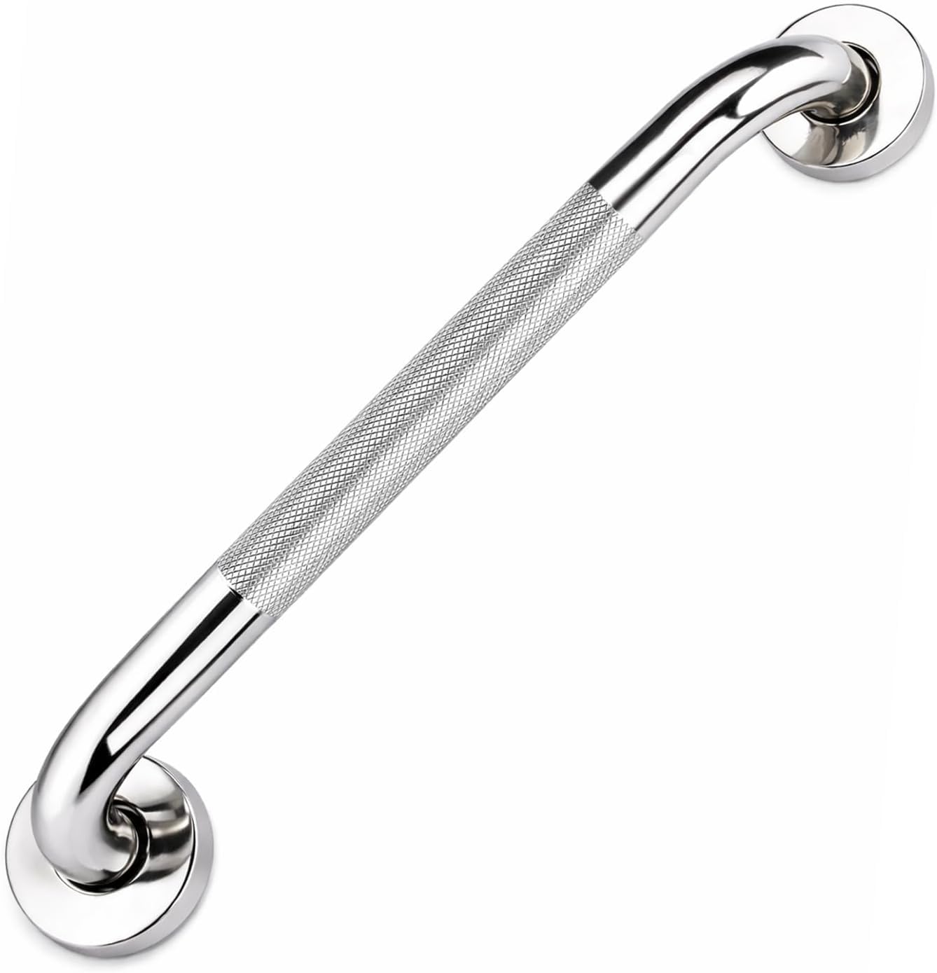 supregear Barra de Agarre para Baño, Antideslizante de Acero Inoxidable 304, Barra de Seguridad y Apoyo para Cocina, Dormitorio, Bañera, Ducha y Escalones, 40 cm