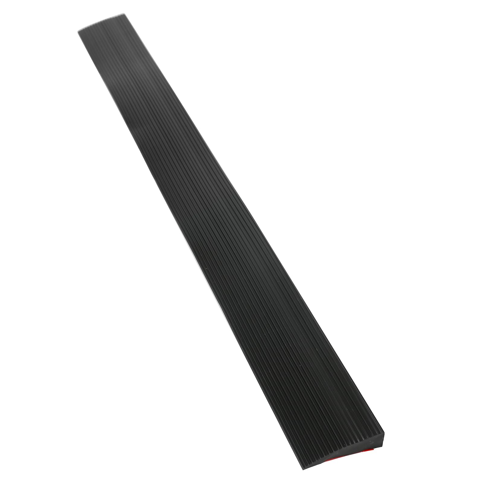 Rampa de umbral de puerta, 900 x 80 x (10-30) mm rampa de goma rampa de acceso, rampa para silla de ruedas carga de 800 kg para silla de ruedas, cochecito, andador o scooter eléctrico (3,0 cm de