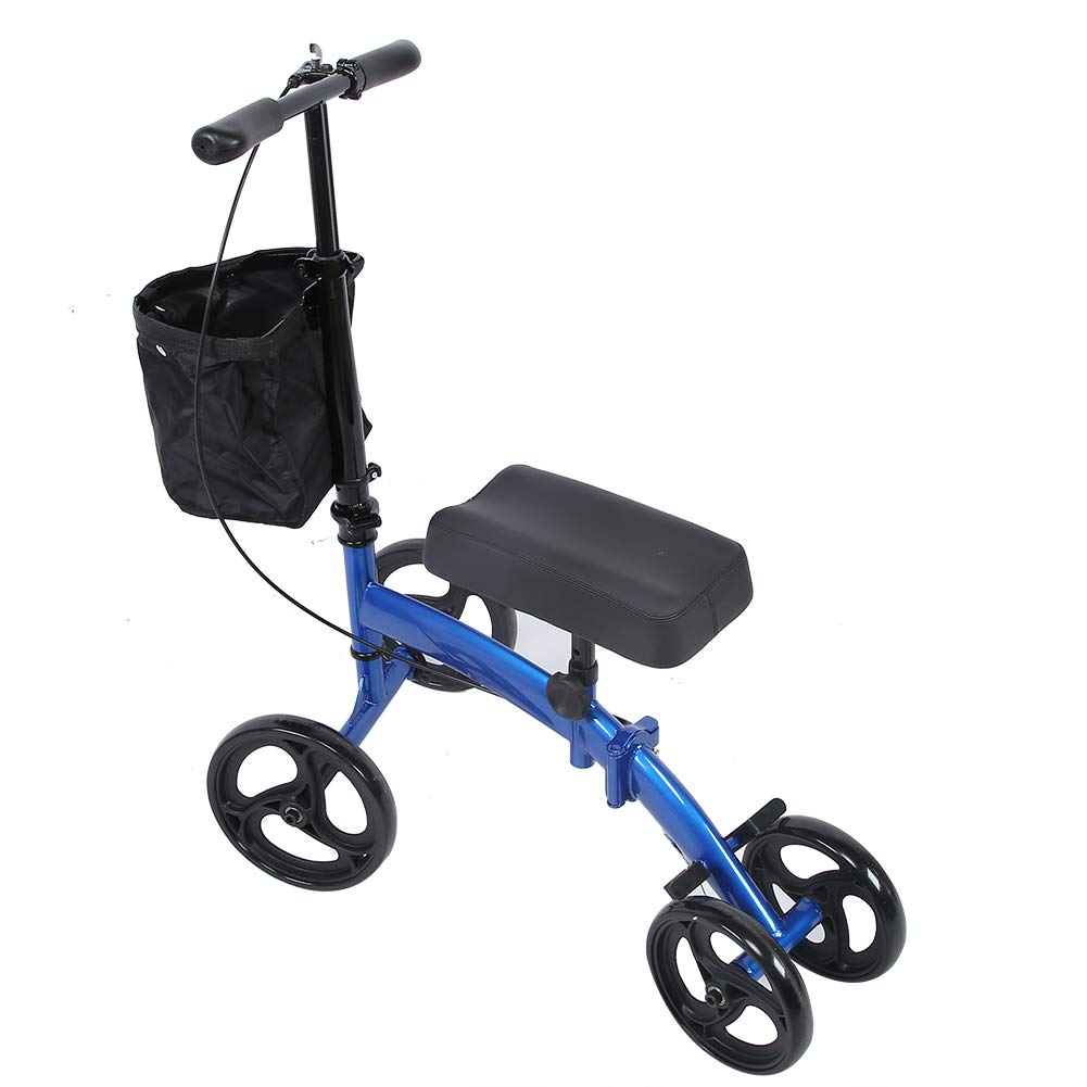 Andador De Rodilla Orientable Scooter Económico De Rodilla Resistente Portátil Alternativa para Lesiones En Los Pies Compacto con De Frenado De Cest