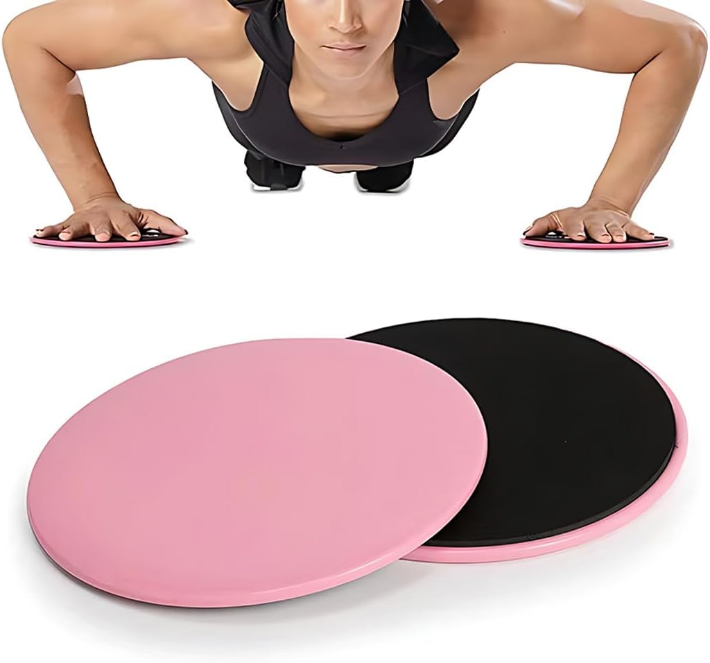 Discos Deslizantes,1 Par Core Sliders De Ejercicio,Deslizadores de Ejercicio,Cara Disco Abdominales,Cara Disco Core Sliders para Gimnasio en Casa Yoga Pilates sliders fitness discos deslizantes