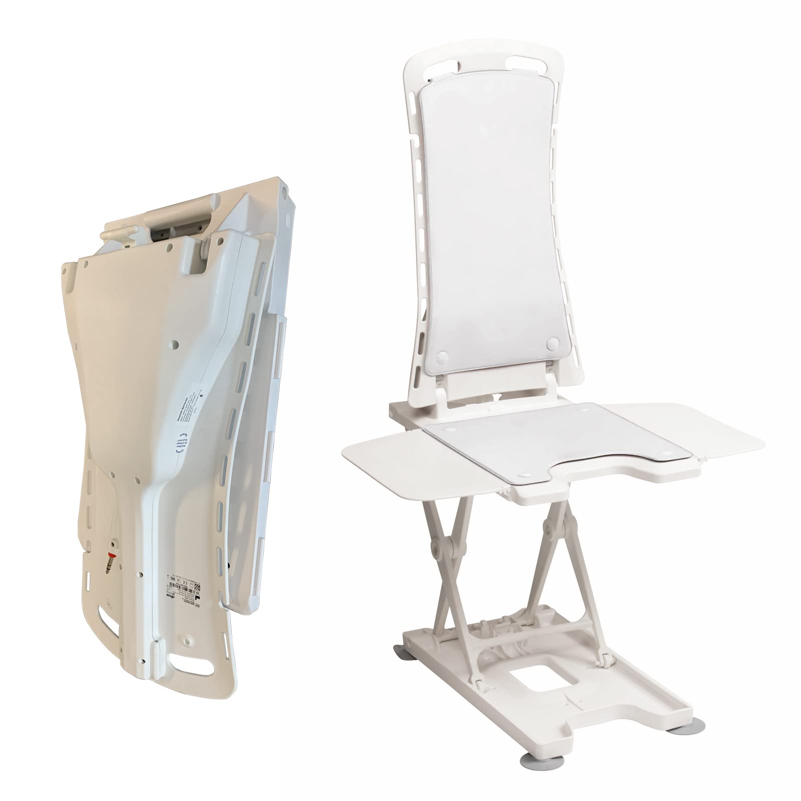 Drive Medical Bellavita 2G - Elevador de Bañera Asiento Bañera Ergonómico para Personas Mayores, Ajustable Electrónicamente con Control Flotante, Soporta hasta 140 kg