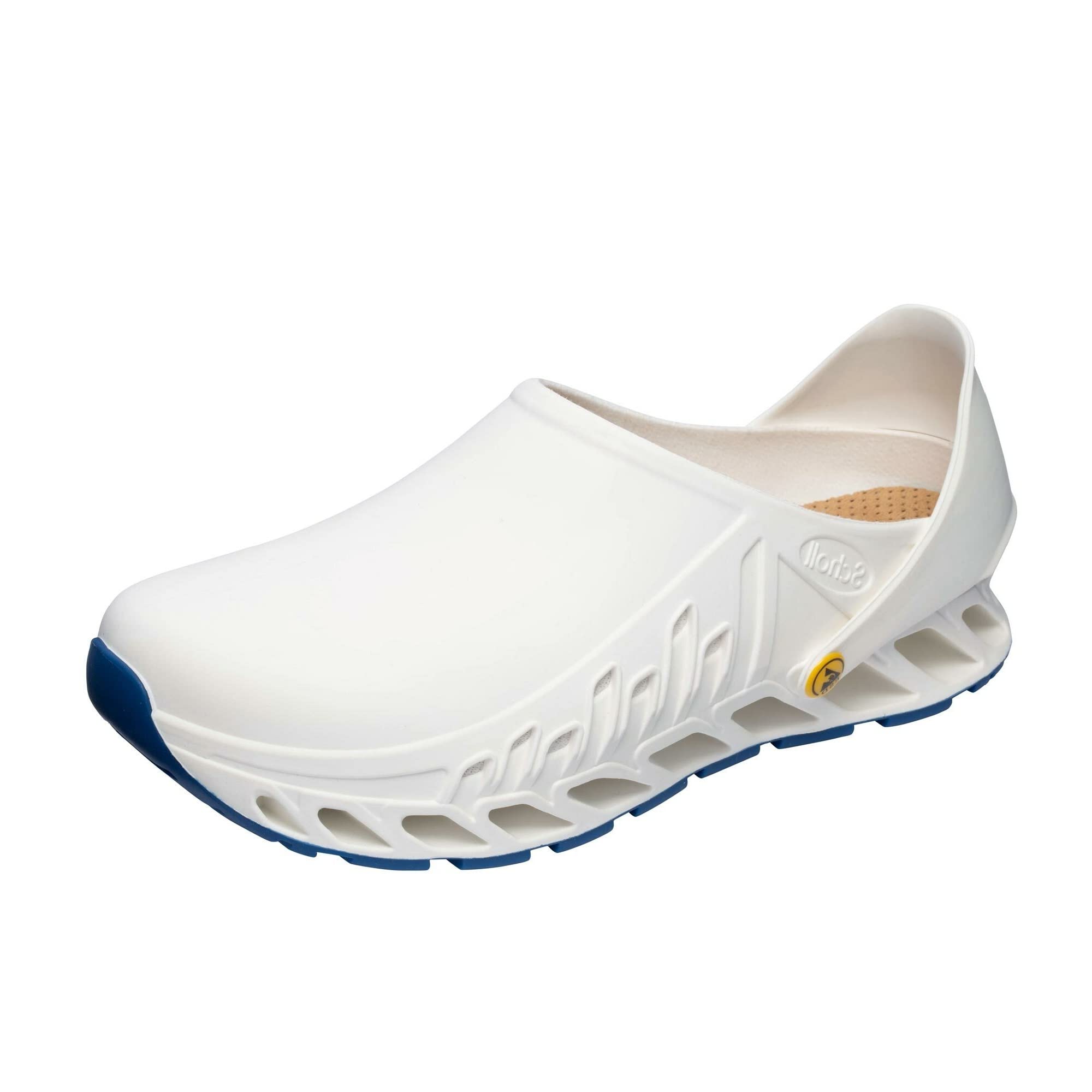 Scholl - F293781065410, Zapatos unisex para profesionales médicos , Bianco,
