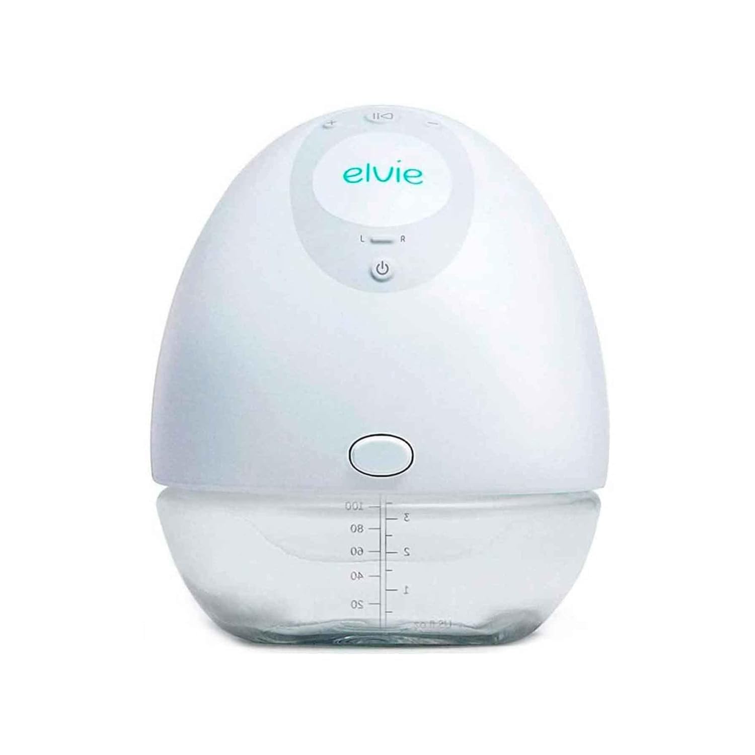 Elvie Sacaleches Eléctrico Portátil 24/28mm - Silencioso, Manos Libres - Cabe en tu Sujetador - Fácil de Limpiar y Transportar - Tecnología Innovadora, e Inteligente, Control via App