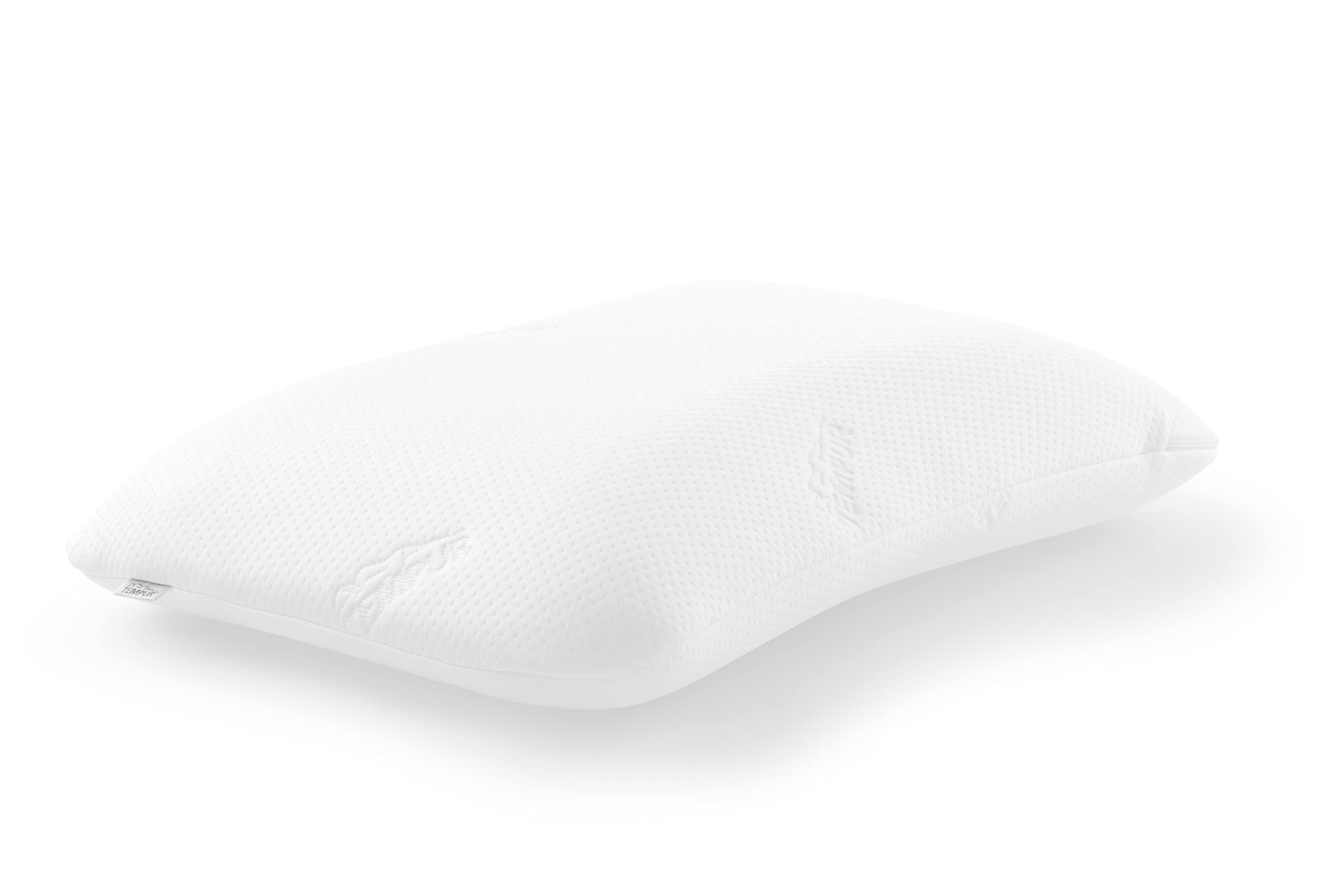 TEMPUR Symphony Almohada viscoelastica, almohada ergonómica para dormir boca arriba omde lado, Sensación inicial firme, M (63 x 43 x 12.5 cm)
