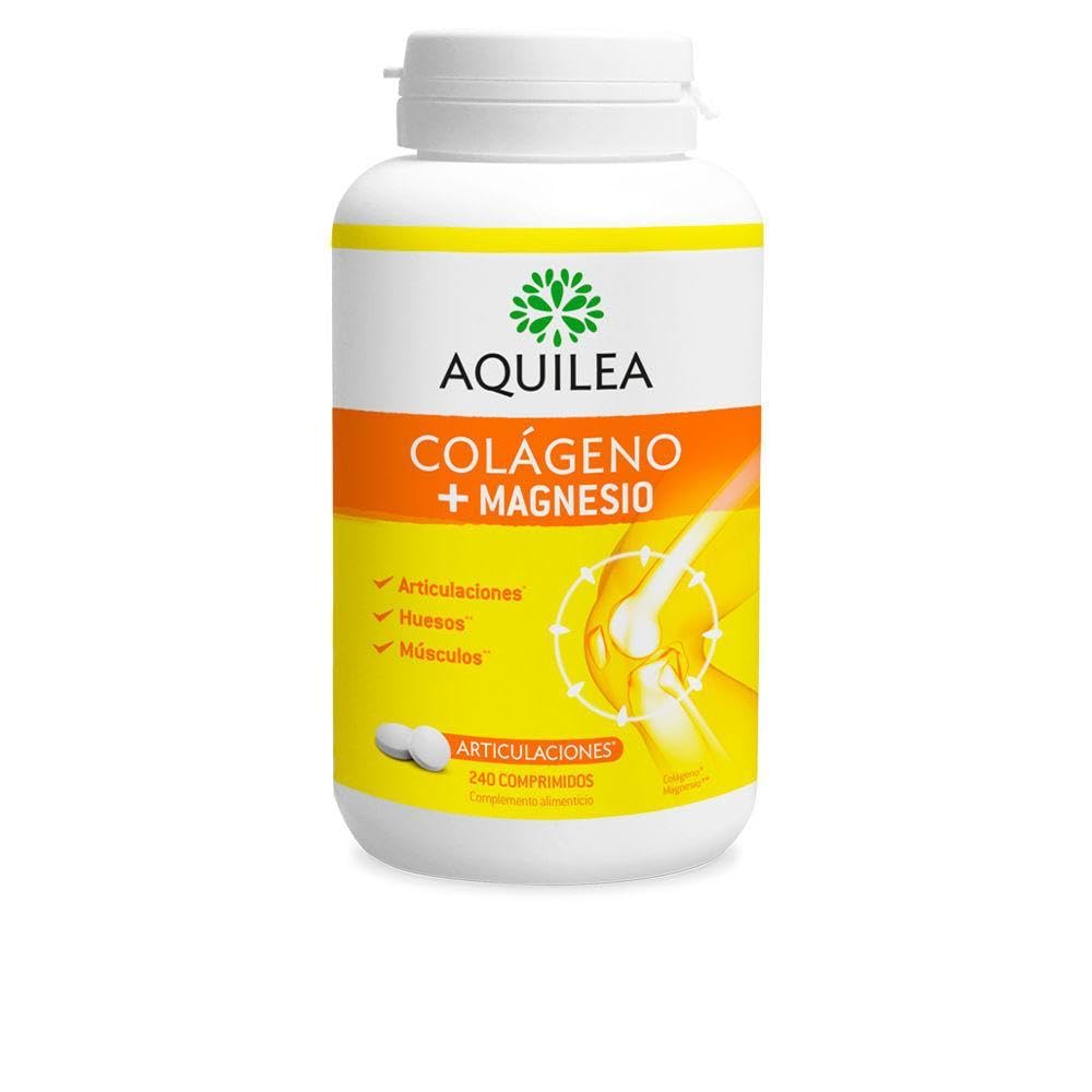 AQUILEA Articulaciones Colágeno + Magnesio 240 Comprimidos - Para Reforzar las Articulaciones y los Músculos