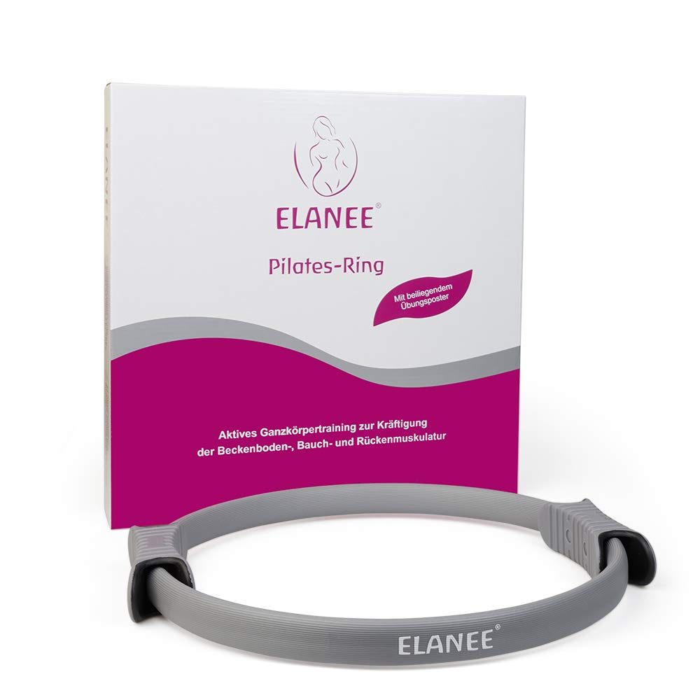 GRÜNSPECHT Naturprodukte 709-V1 - Anillo para pilates, color negro