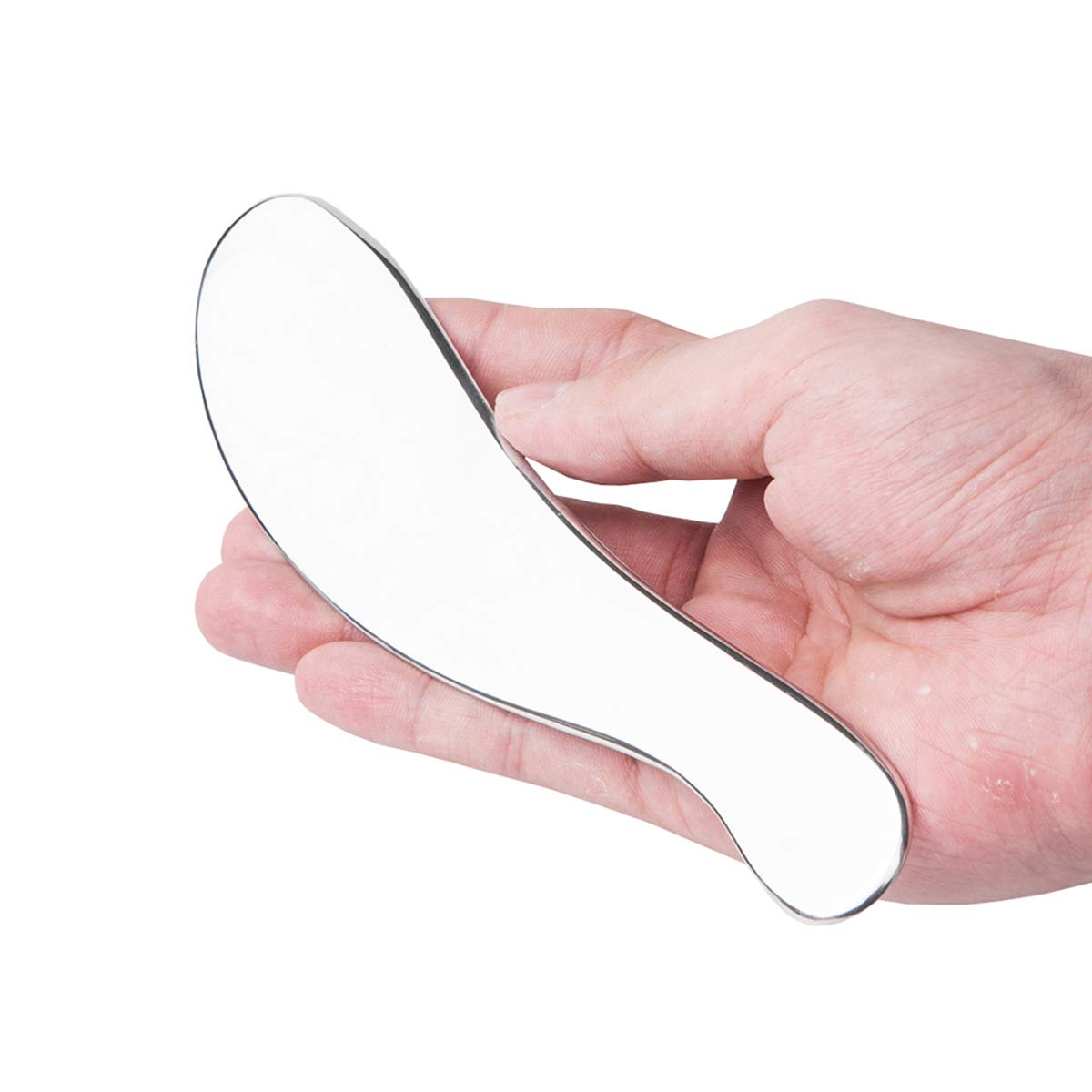 Allshow Gua Sha Tools, herramienta de masaje de raspado de acero inoxidable, herramientas IASTM, herramientas de raspado miofascial para terapia física, tejido cicatricial y tejido blando (A)