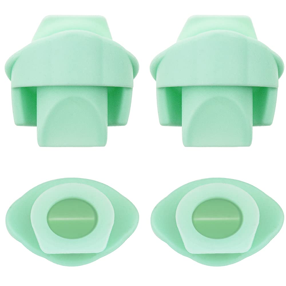 Nenesupply Válvulas compatibles con piezas de bomba Elvie, 4 piezas. Reemplaza las válvulas Elvie y las piezas Elvie. Compatible con boquilla Elvie y reemplazo de válvula Elvie. Uso con sello de bomba