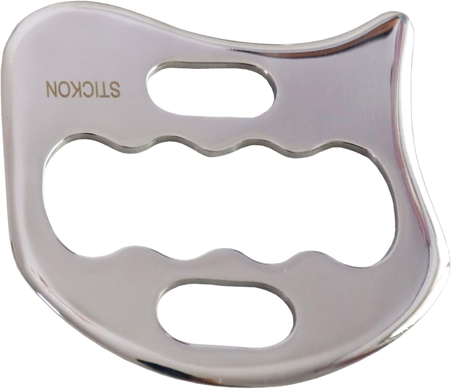 JustSun Gua Sha Masajeador, Herramientas IASTM de Acero Inoxidable de Grado Médico, Para la Movilización de Tejidos Blandos y Reducir El dolor Muscular （Style 020）