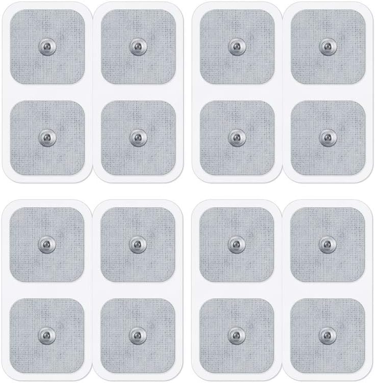 Beurer Juego de recompra de electrodos, compuesto por 16 almohadillas de gel autoadhesivas de 45 x 45 mm, adecuadas para dispositivos EMS y TENS de Beurer