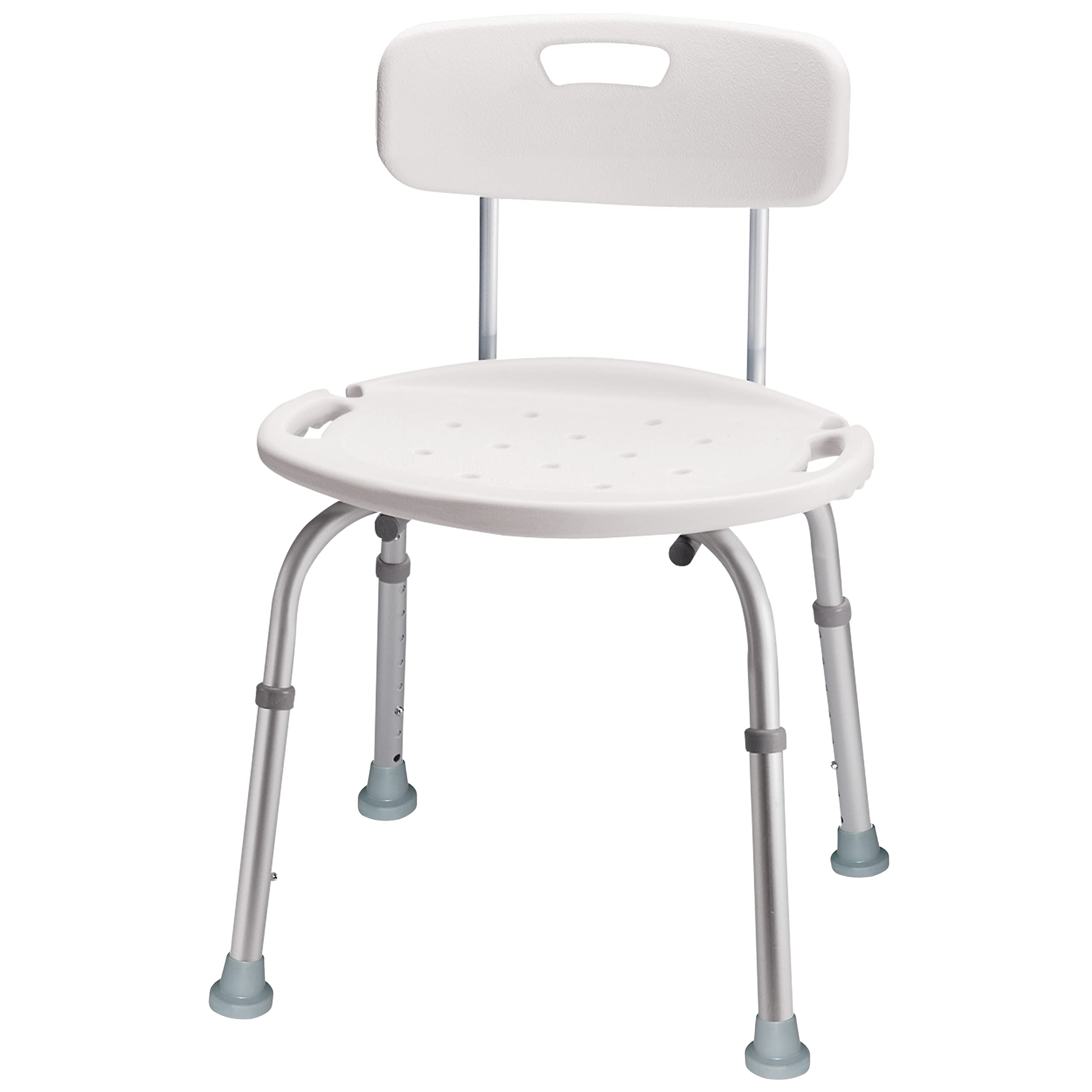 Carex - Asiento de baño y ducha con respaldo