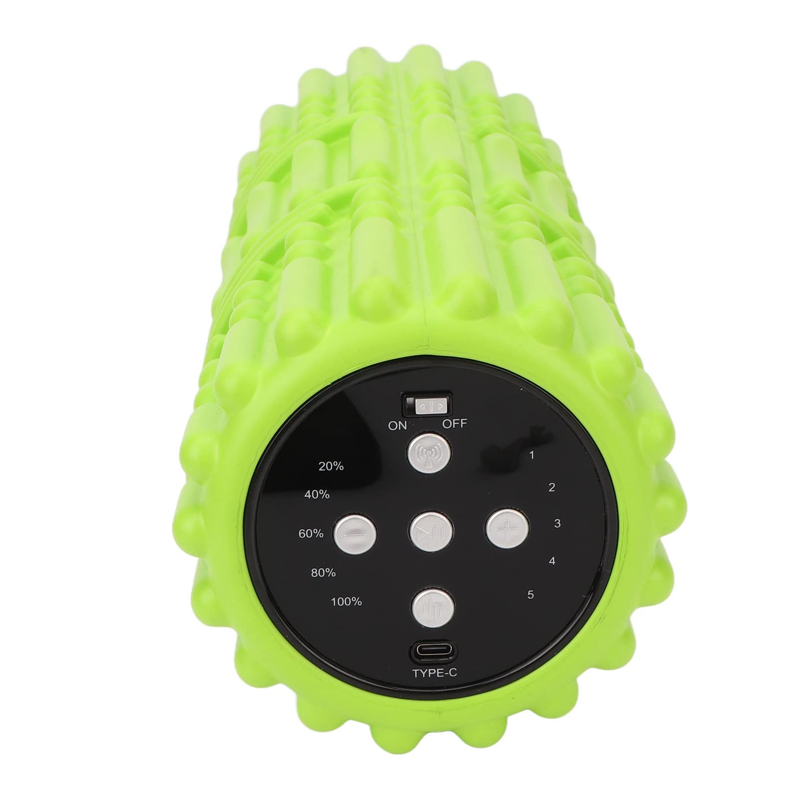 TriggerPoint GRIDPLUS Rodillo Vibrador de Espuma Masaje Vibratorio de 5 Velocidades, Masaje de Acupresión, Altavoz, Larga Duración y Potente para Recuperación Post