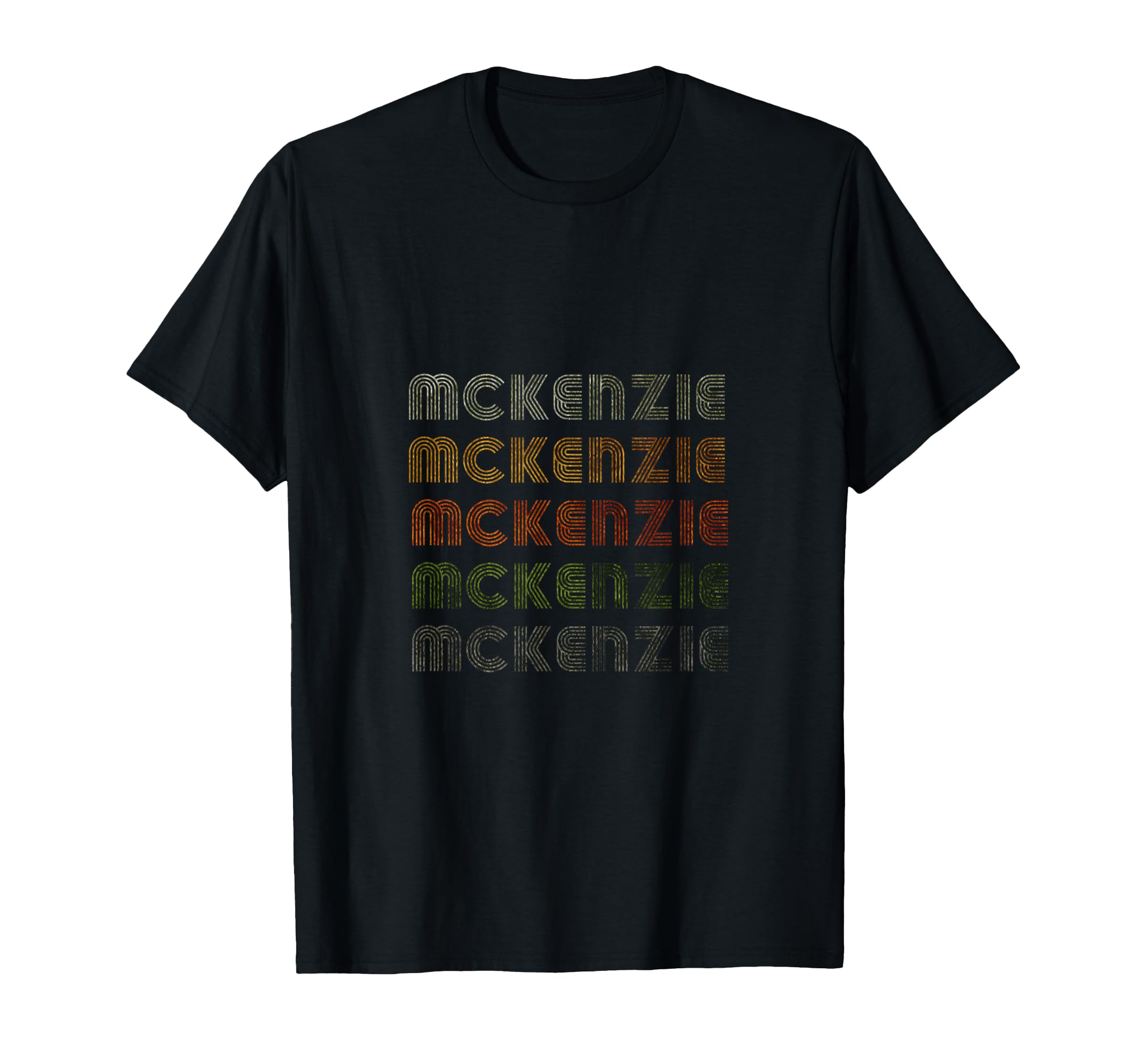 Camiseta Love Heart Mckenzie, estilo grunge/vintage, negra, Mckenzie Camiseta
