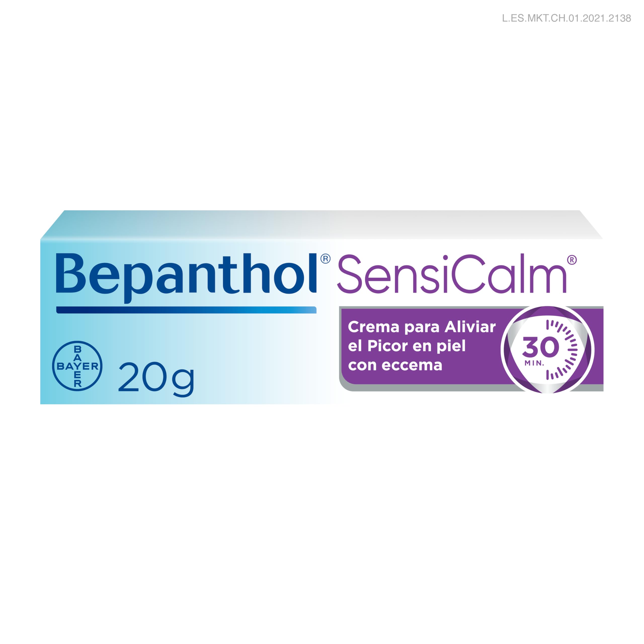 Bepanthol Derma SensiCalm para Aliviar el Picor y Enrojecimiento de las Irritaciones Cutáneas en Solo 30 Minutos, Sin Cortisona, 20 g