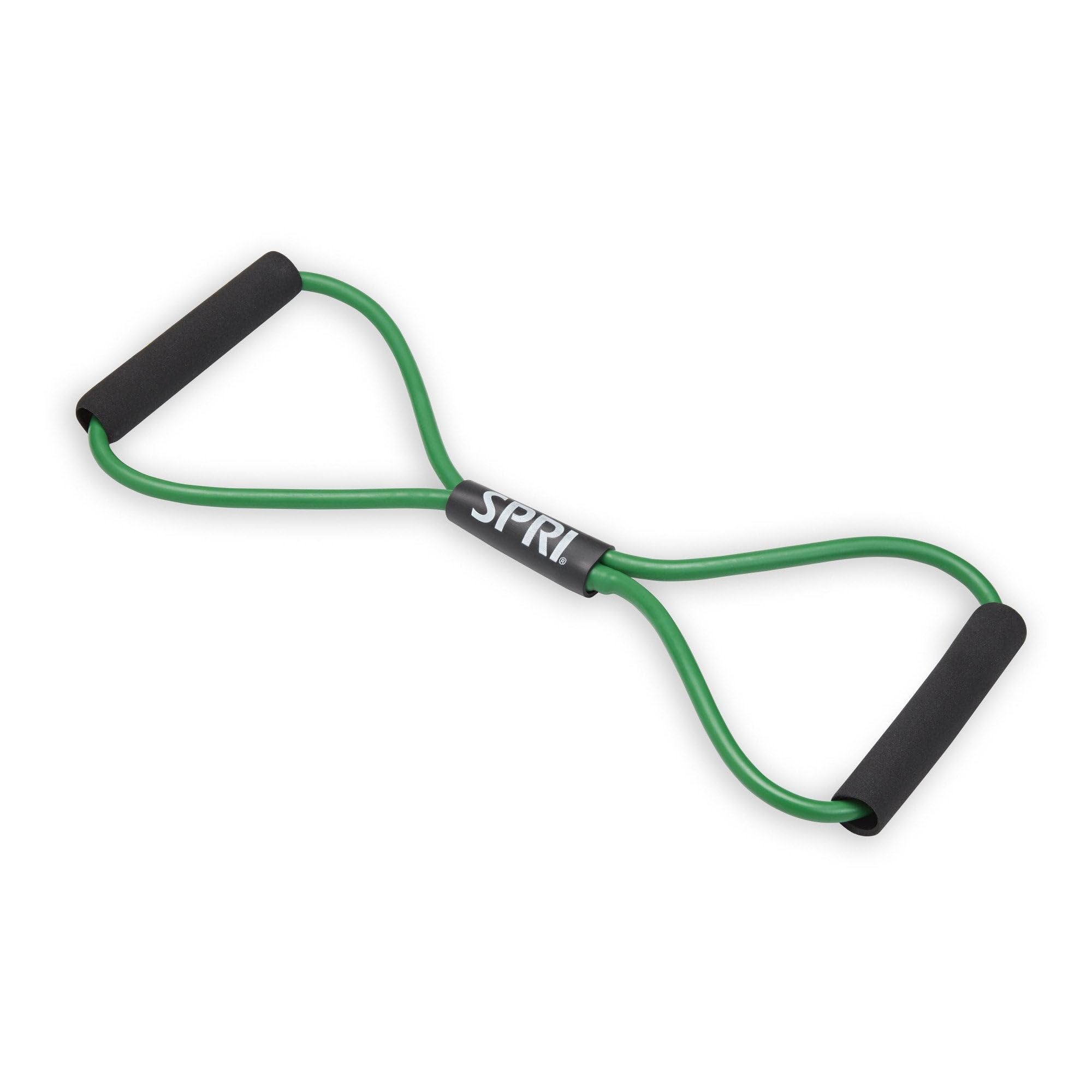 SPRI Banda de resistencia Ultra Toner Figura 8 Ejercicio Cord, Verde, Luz