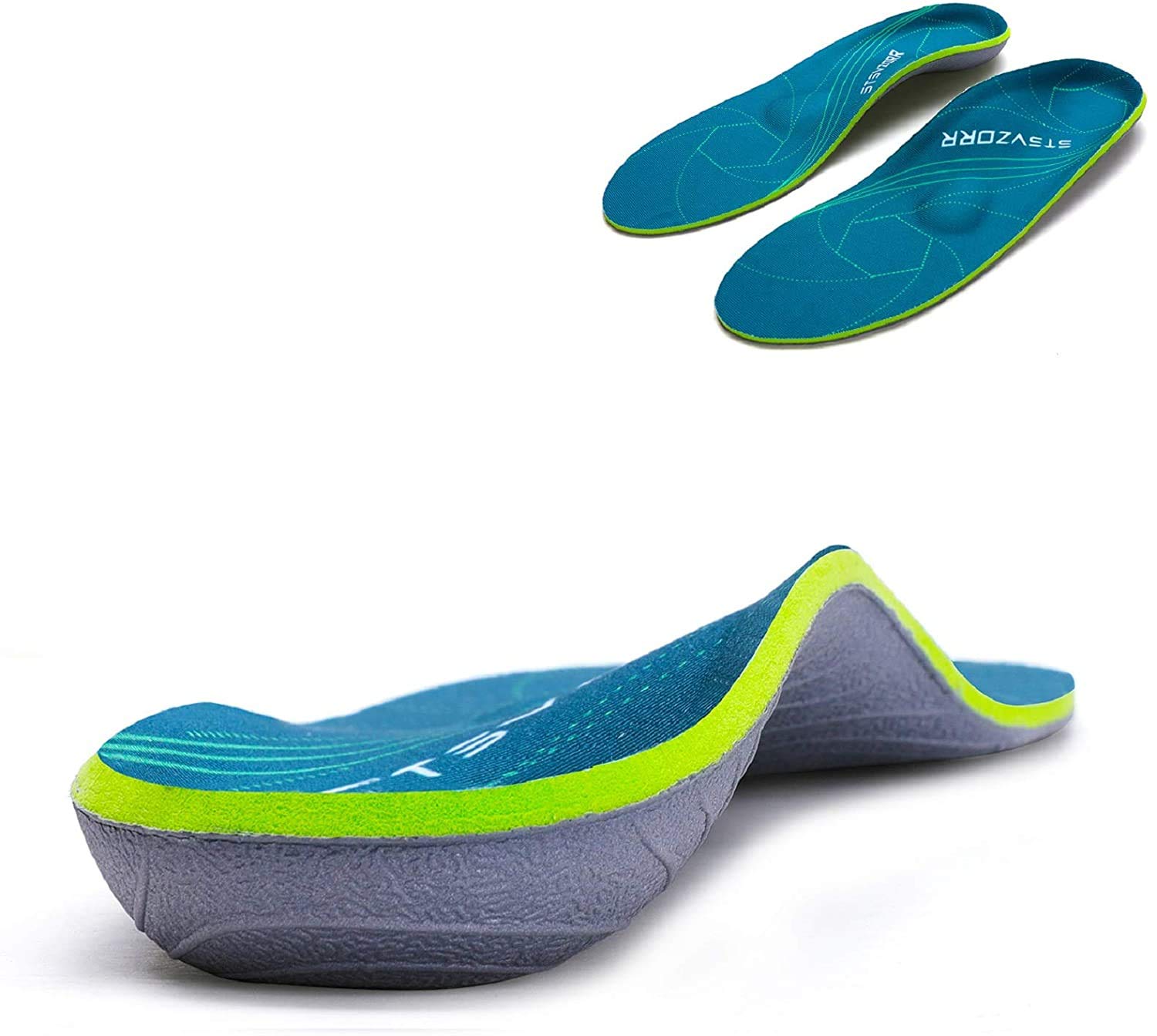 soporte de arco deportivo,plantillas recortables para absorción de impactos,inserciones para zapatos de correr,botas de trabajo,zapatillas de entrenamiento