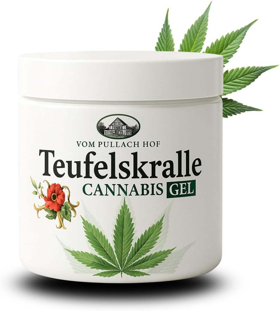 Gel de Semilla de Cáñamo con Harpagofito | Crema para Masaje Corporal | Uso Tópico en Zonas Localizadas del Cuerpo | Textura Ligera y Absorción Rápida