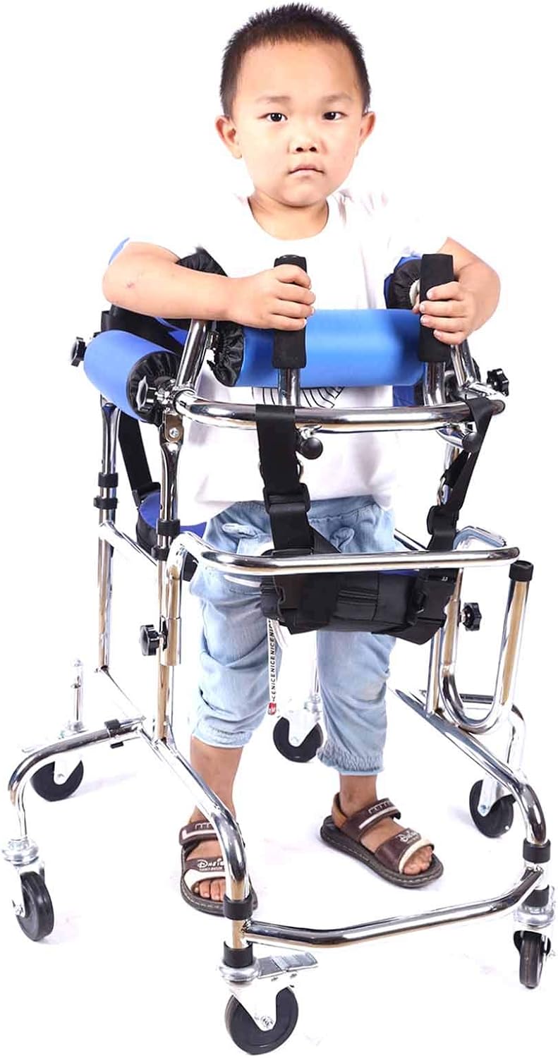 Ayudas Para Caminar Para Personas Discapacitadas, Andador Vertical Portátil Para Niños Con Parálisis Cerebral, Discapacidad, Entrenamiento De Rehabilitación, Andador Ligero De Aluminio