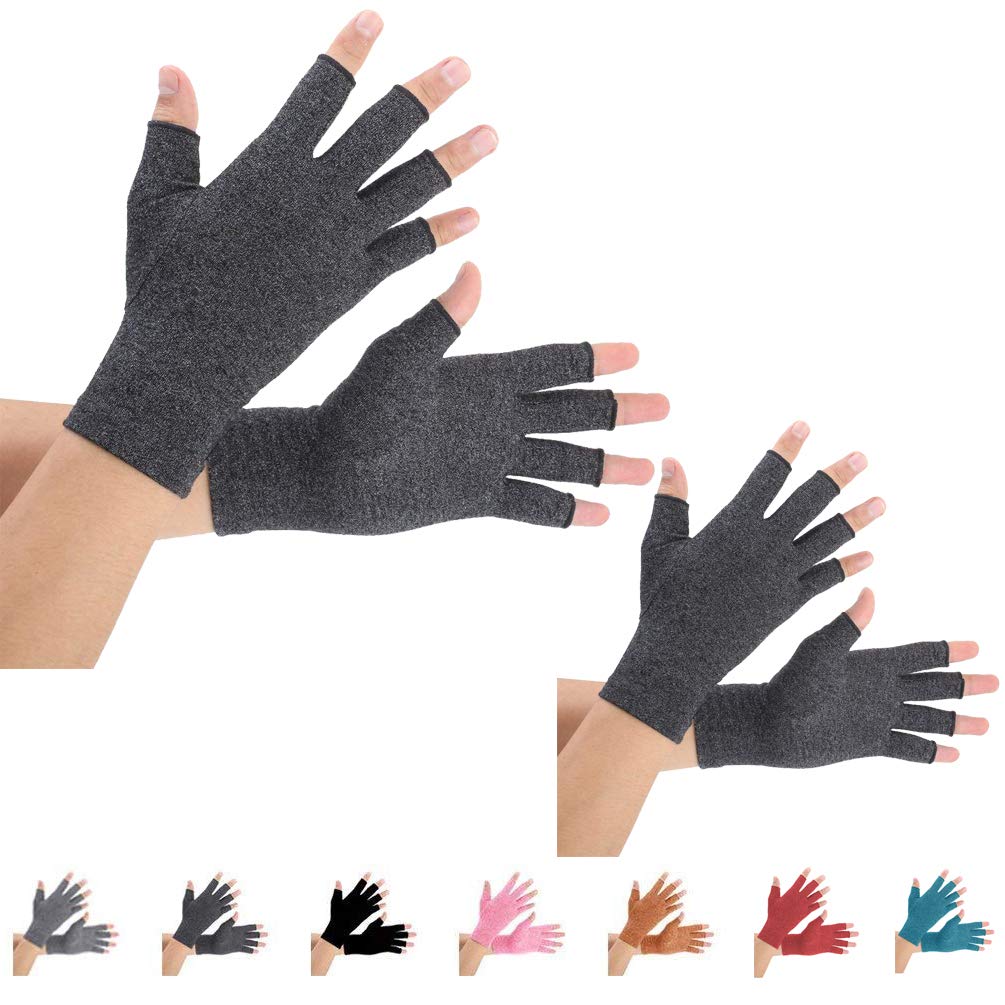 Guantes para la artritis Brace Master One, guantes de compresión y calor para las manos, articulación de los dedos, alivio del dolor reumatoide, osteoartritis, RSI, túnel carpiano, mujeres