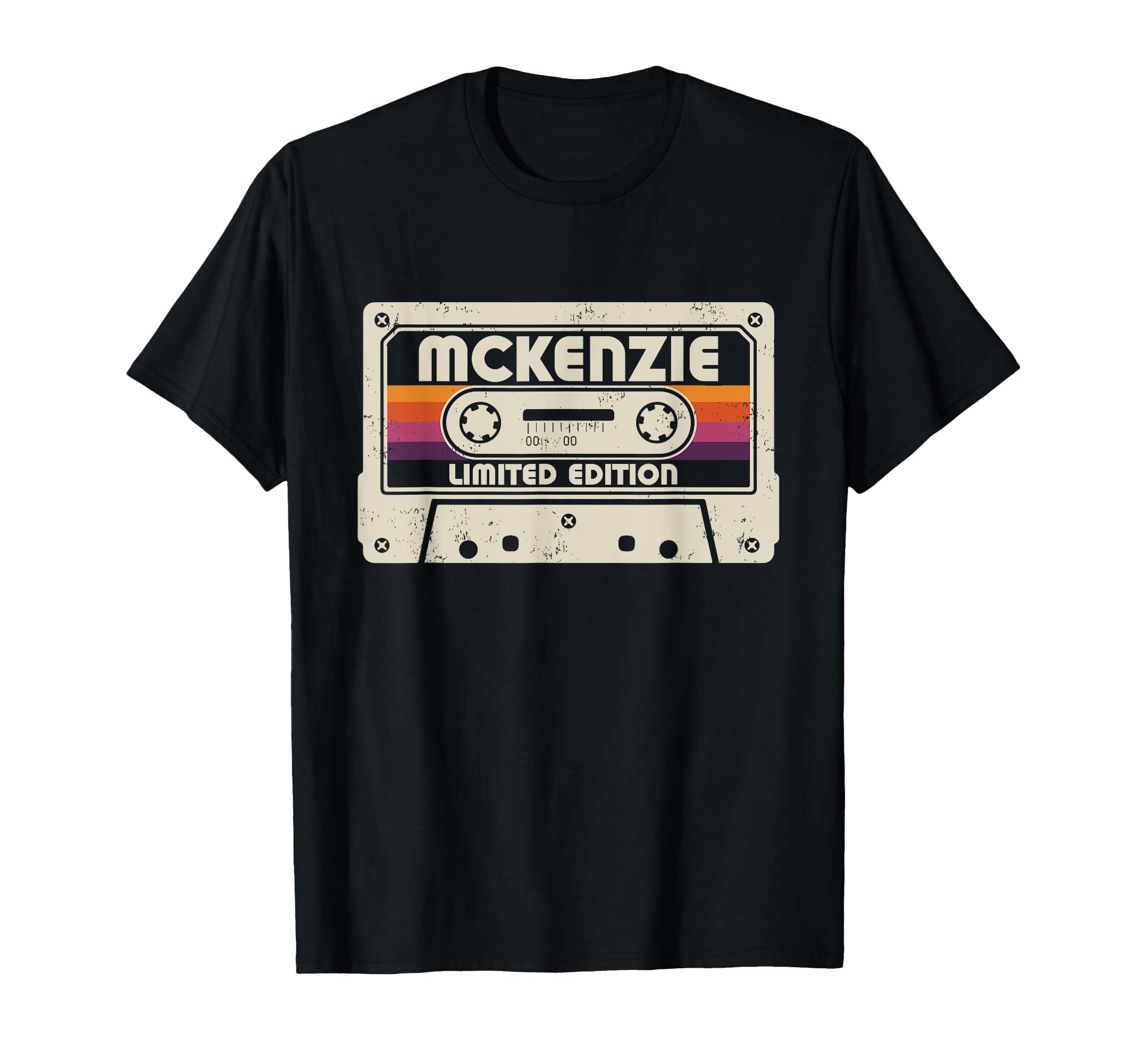 McKenzie First Name Limited Edition, cinta de casete vintage Camiseta