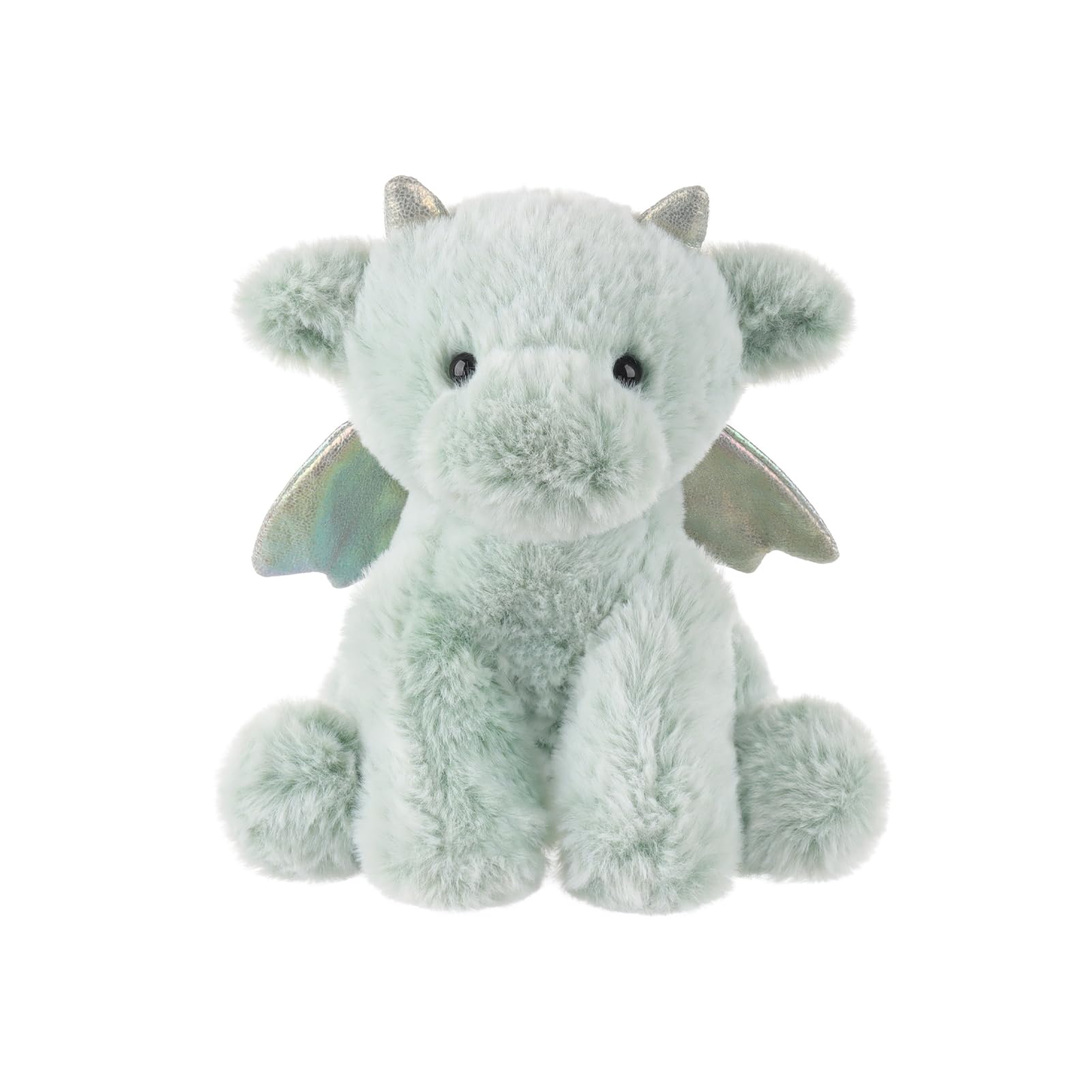 Apricot Lamb-Juguetes Peluche de Dragón de Peluche Verde Animal de Peluche Suave,Ideal para niños de 3 años o más y Adultos(Dragón de Peluche Verde,20cm)