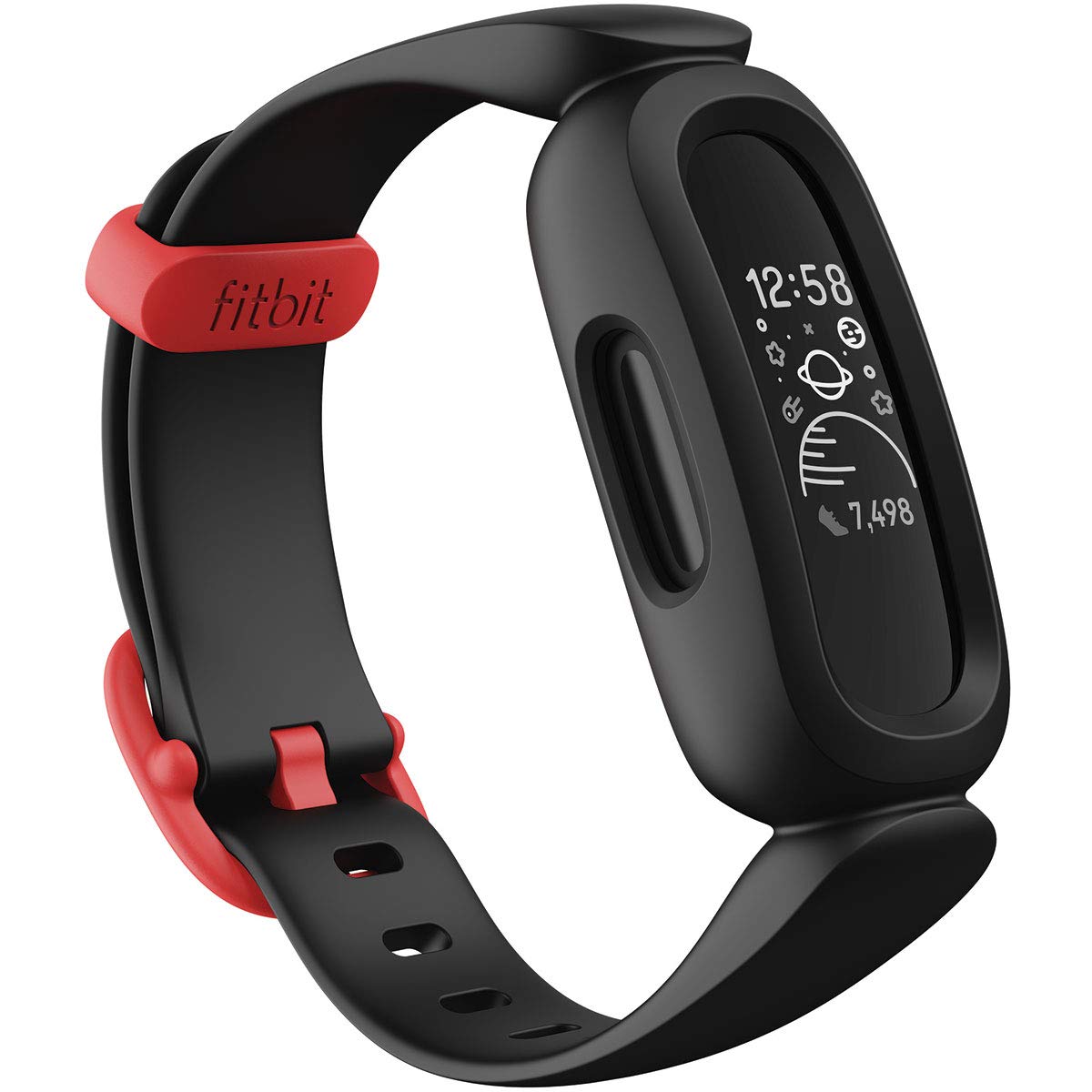 Fitbit Ace 3 pulsera de actividad para niños de +6 años con divertidos formatos de reloj animados, Resistente al agua hasta 50 m y hasta 8 días de batería