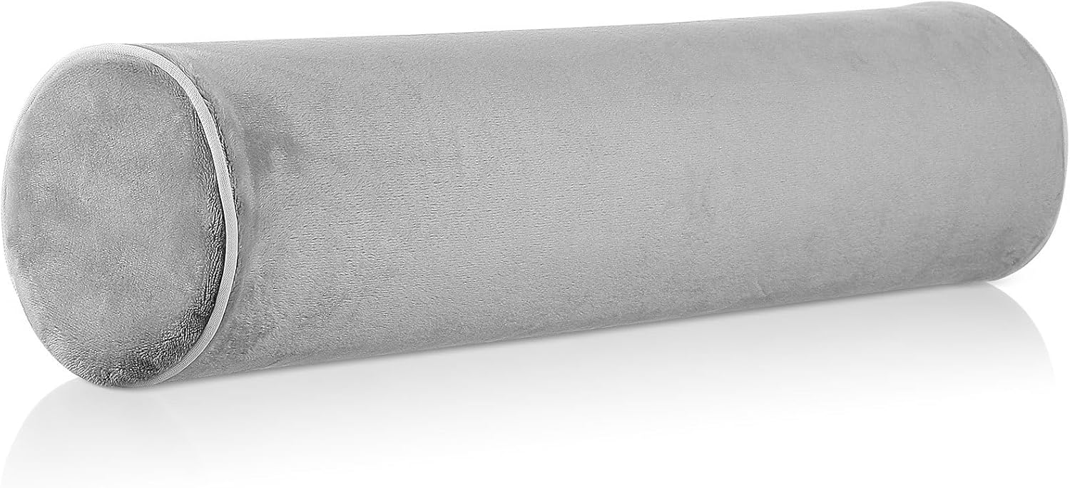 Cervical Cilíndrica Transpirable: Almohada Cilíndrica para El Cuello - Cojín De Apoyo Cerevical Redondo 16. 90 X 3. 93 X 3. 93 Pulgadas