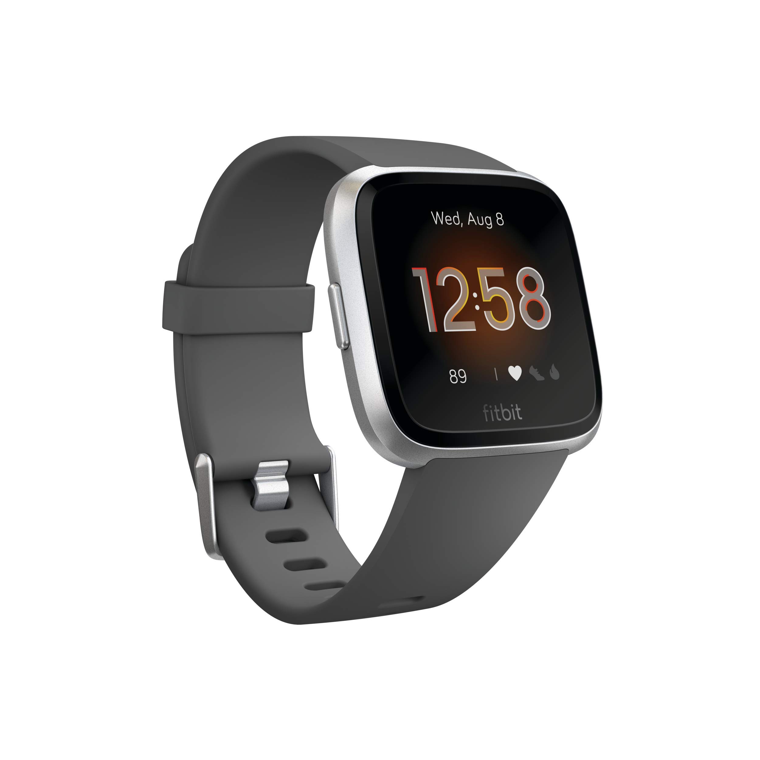 Fitbit Reloj inteligente Versa, talla única (bandas S y L incluidas)
