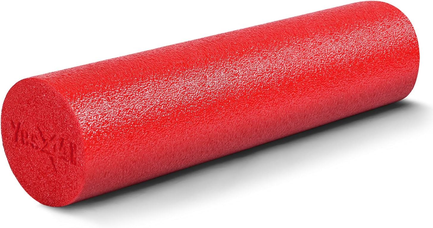 Yes4All - Rodillos de espuma de firmeza media de polietileno, 30,5/45,7/61/91,4 cm, para relajación después del entrenamiento, masaje de espalda y ejercicio de yoga