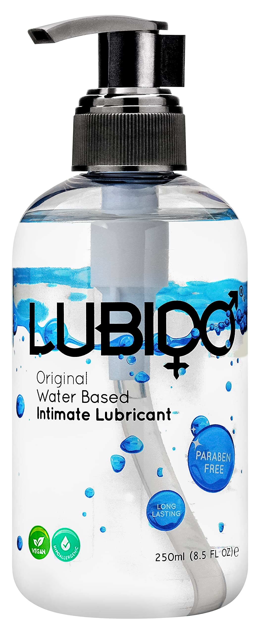 Lubido Original lubricante íntimo a base de agua, libre de parabenos - 250 ml
