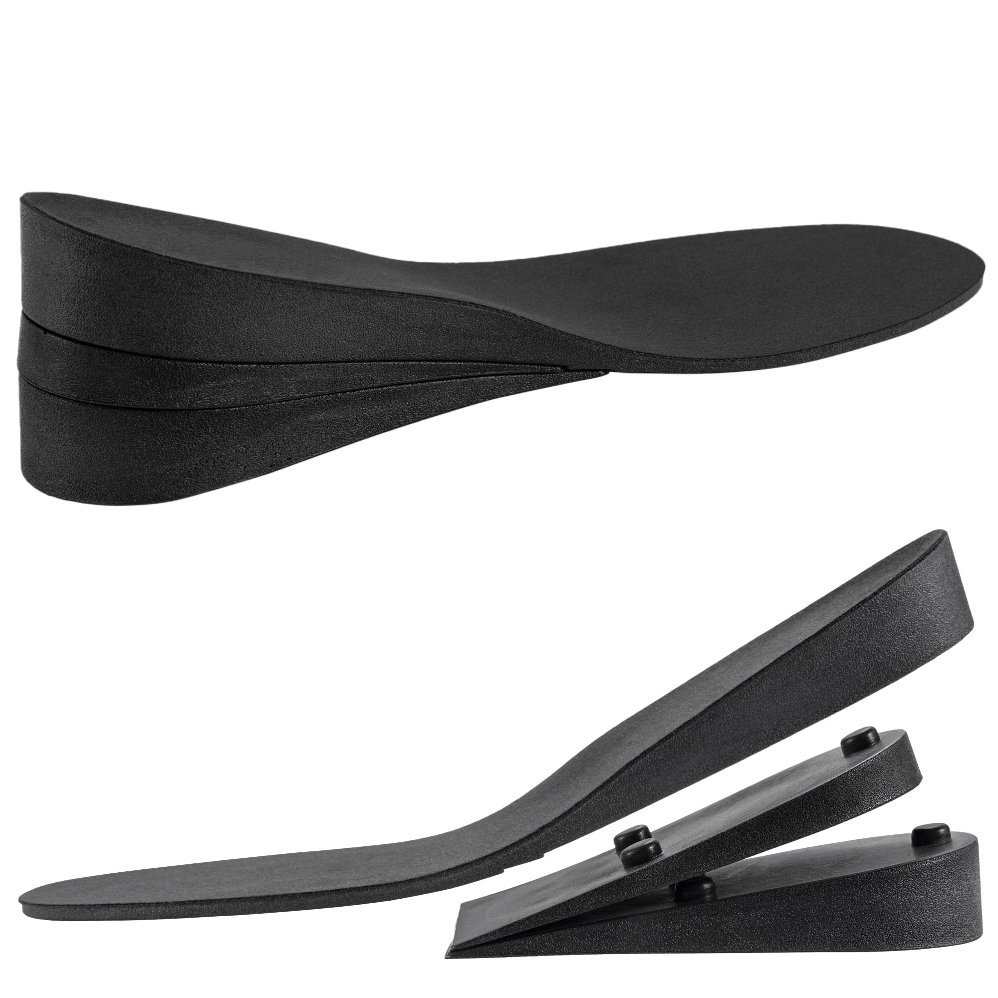 Plantilla Elevadora para Hombre (3 Capas, Aumento de 2,5 cm a 6,3 cm) (44-47)