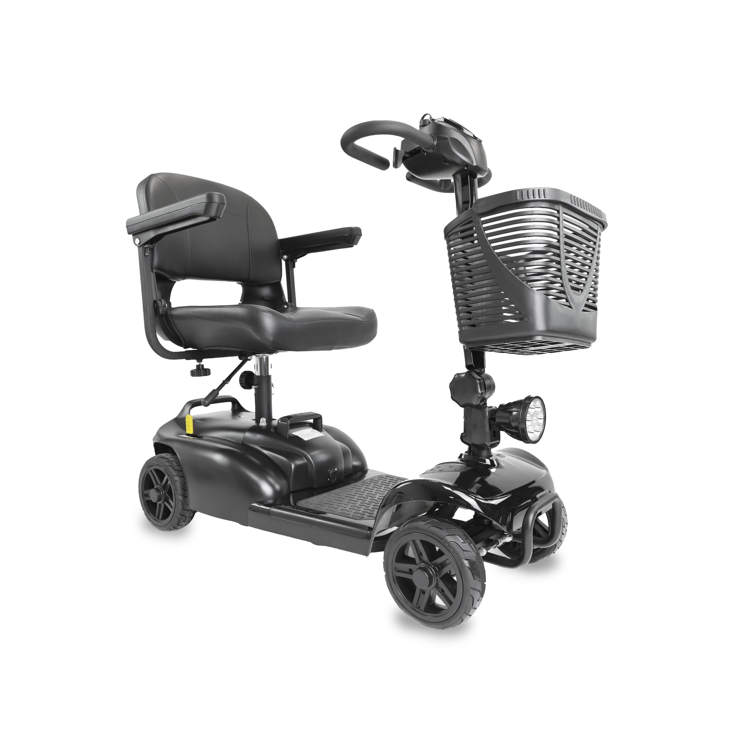 PEPE - Scooter Eléctrico Adulto para Personas con Movilidad Reducida, Batería de Litio 25Ah (Autonomía 25-30km), Seguro y Robusto, Cesta de 10L