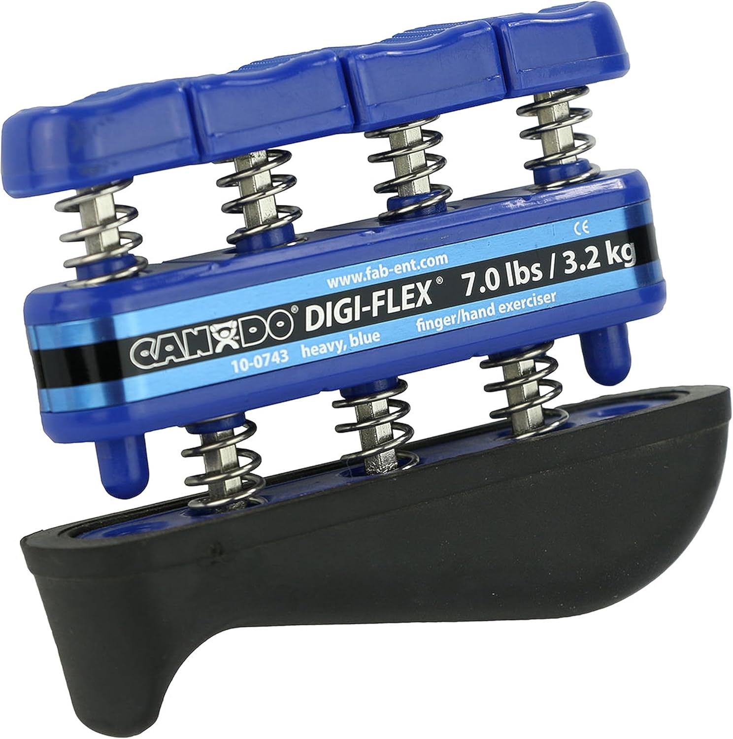 Cando W51122 Digi Flex Aparato Para Ejercitar dedos y Manos, 3,2 kg, Peso Total 10,5 kg, Azul/Pesado