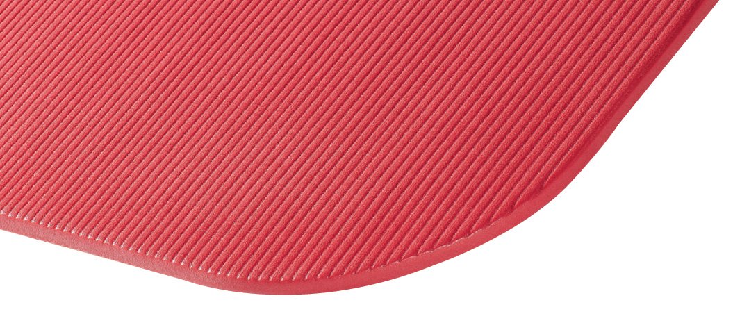 Airex Corona - Alfombra para ejercicios (185 x 100 x 1,5 cm), color rojo