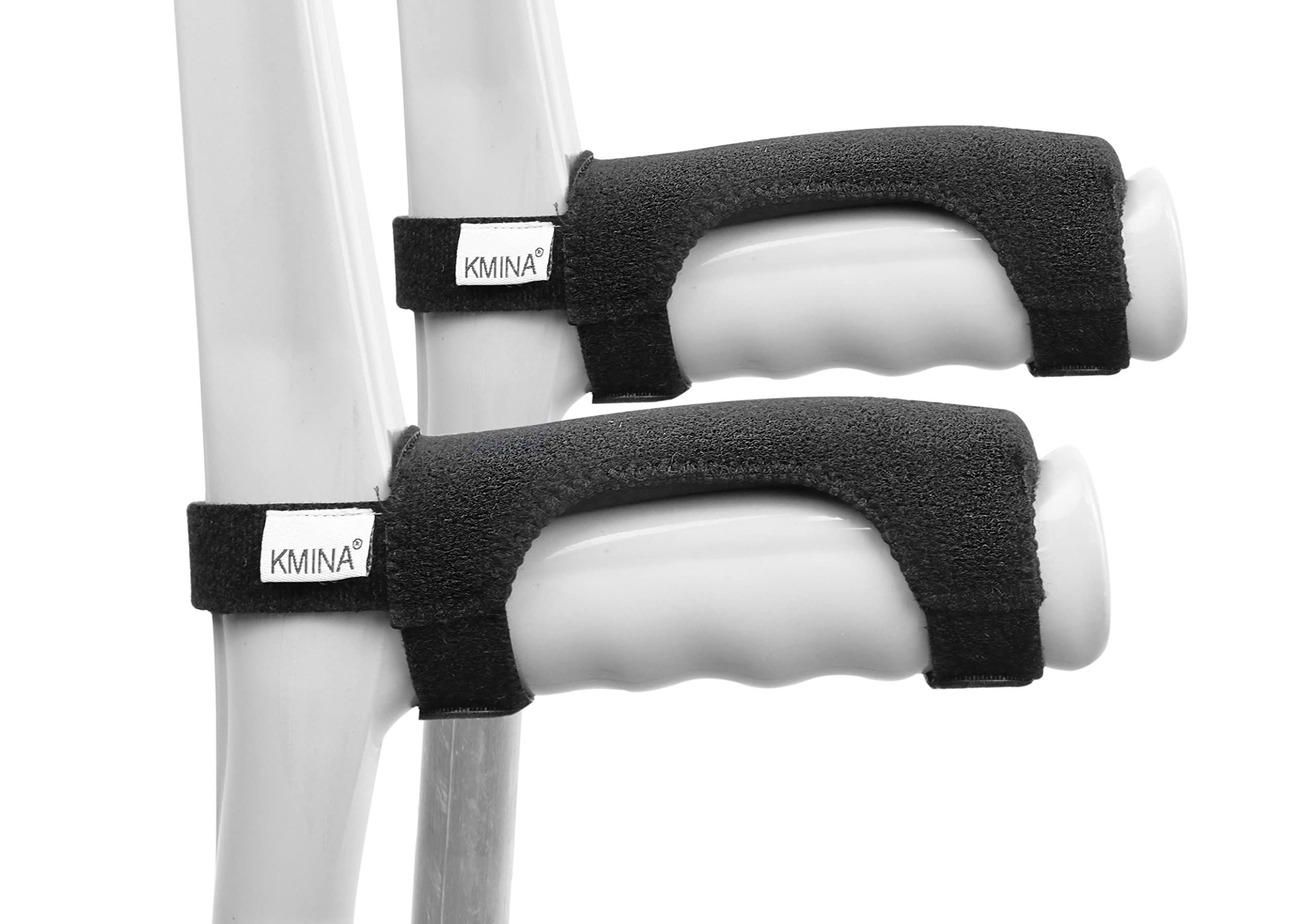 KMINA - Funda Muletas (Pack x2 uds.), Accesorios, Almohadilla Adulto acolchadas, Empuñaduras - Fabricado en España
