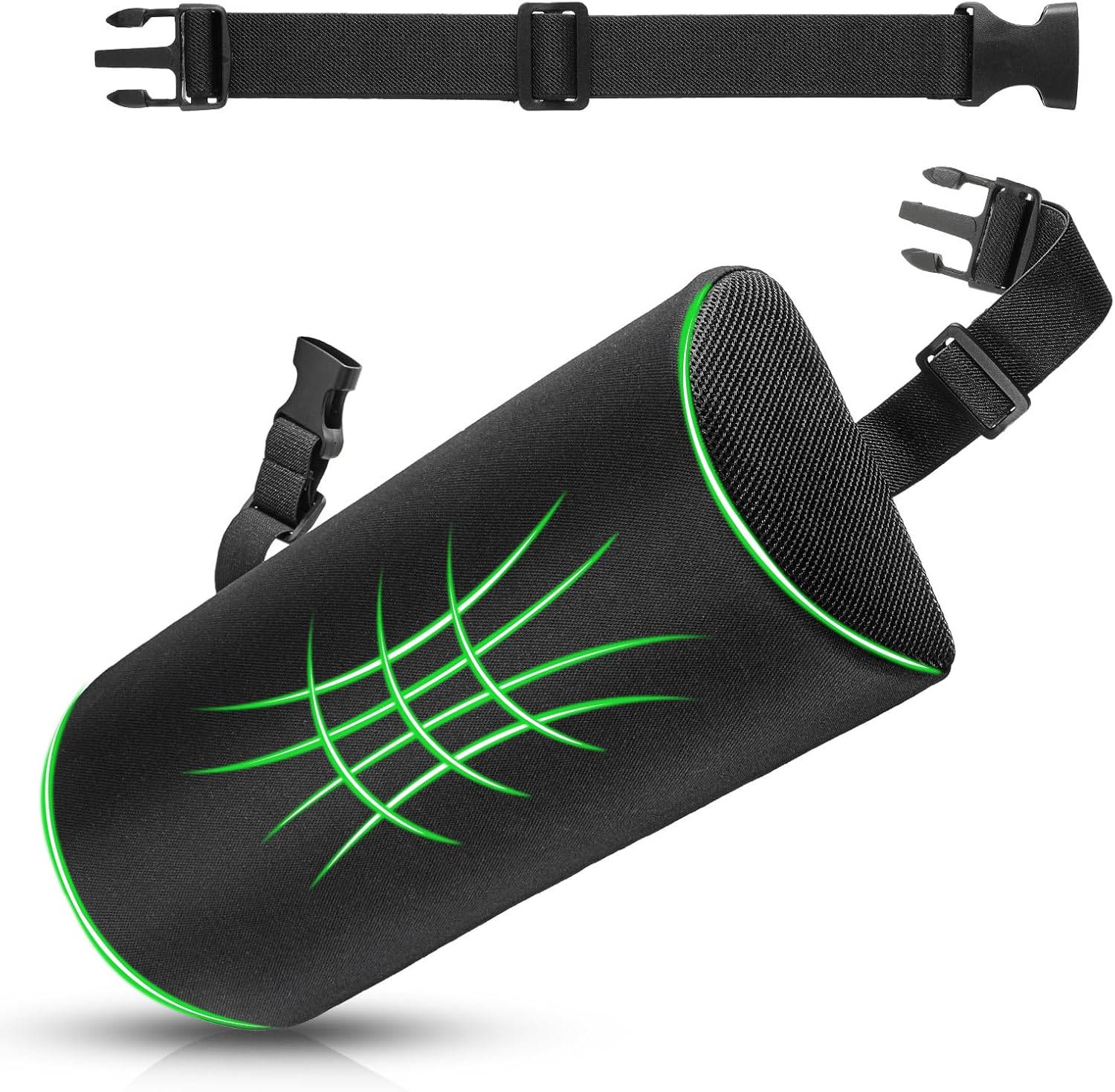 Cojín Lumbar,Soporte Lumbar Ergonómico,Cojin Lumbar Coche,Adecuado para Silla Oficina,Coche,Ayuda a Corregir la Postura Sentadael,Alivio del Dolor Espald