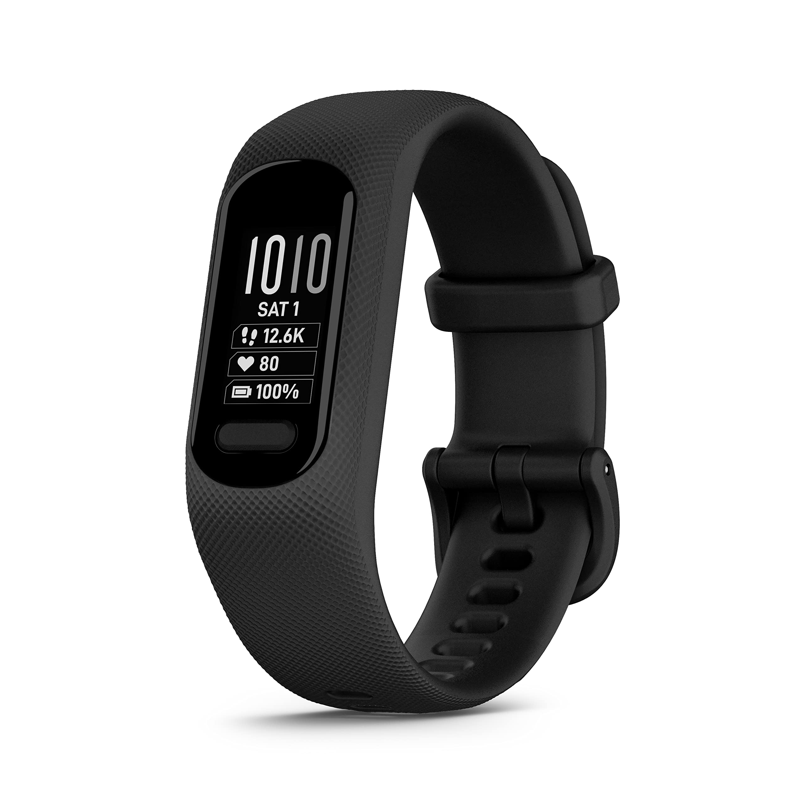 Garmin Monitor de actividad, Negro, S-M