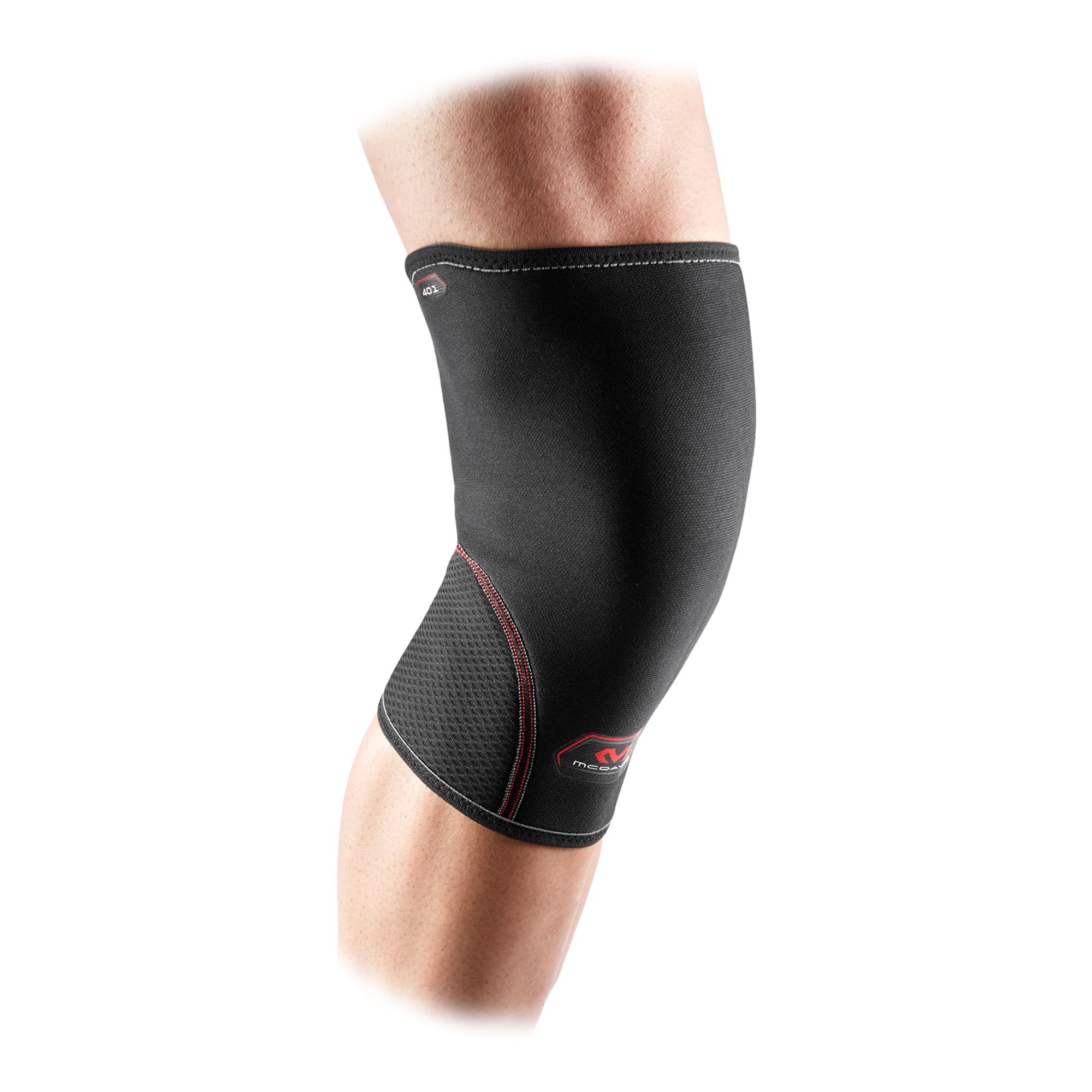 Mcdavid Knee Support - Protección de Rodilla, Color Negro