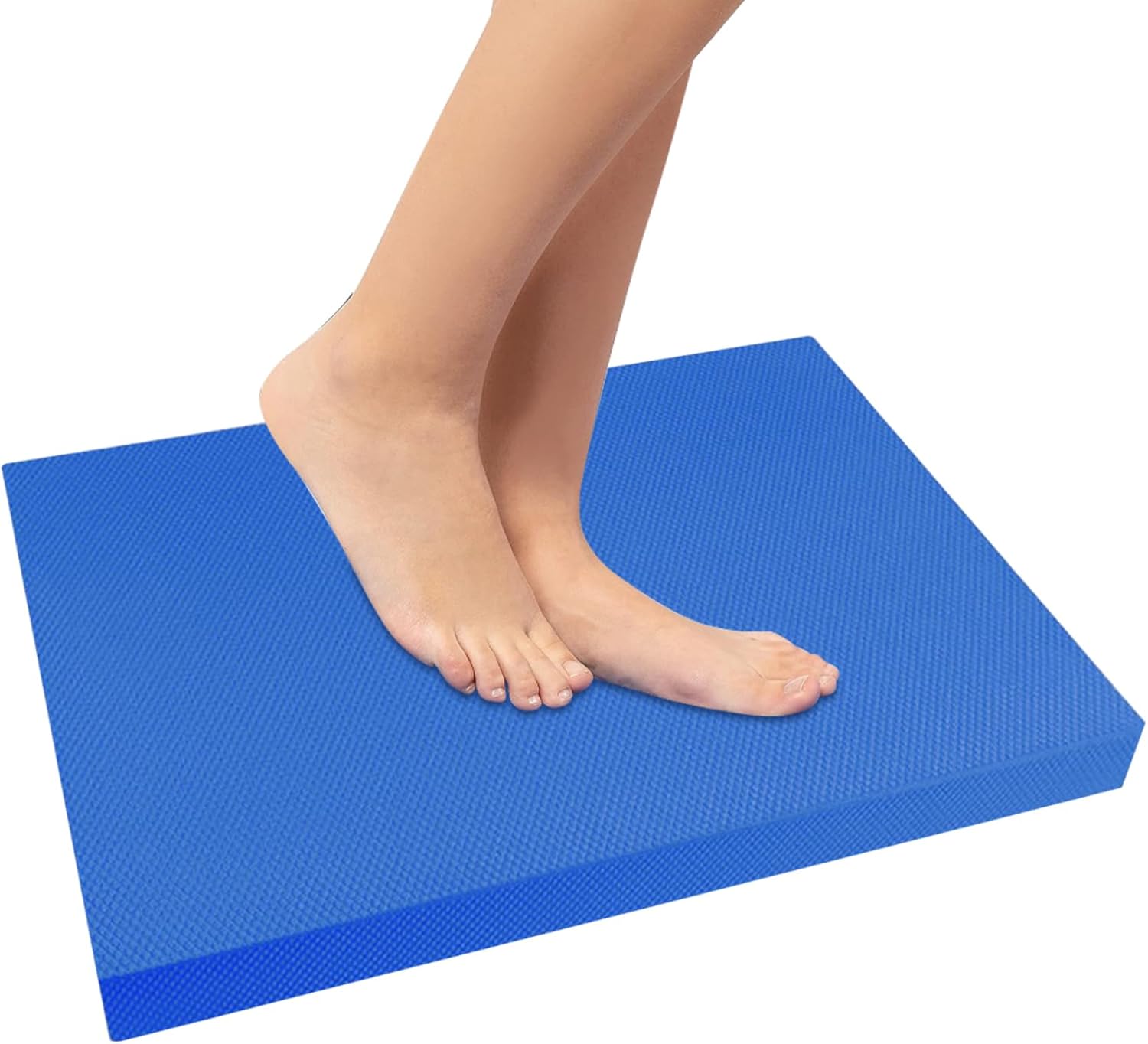 Almohadilla de equilibrio de ejercicio, cojín de equilibrio de espuma de espesor, almohadillas de rodilla de yoga antideslizante para el ejercicio de ejercicio de trabajo en casa del gimnasio (15