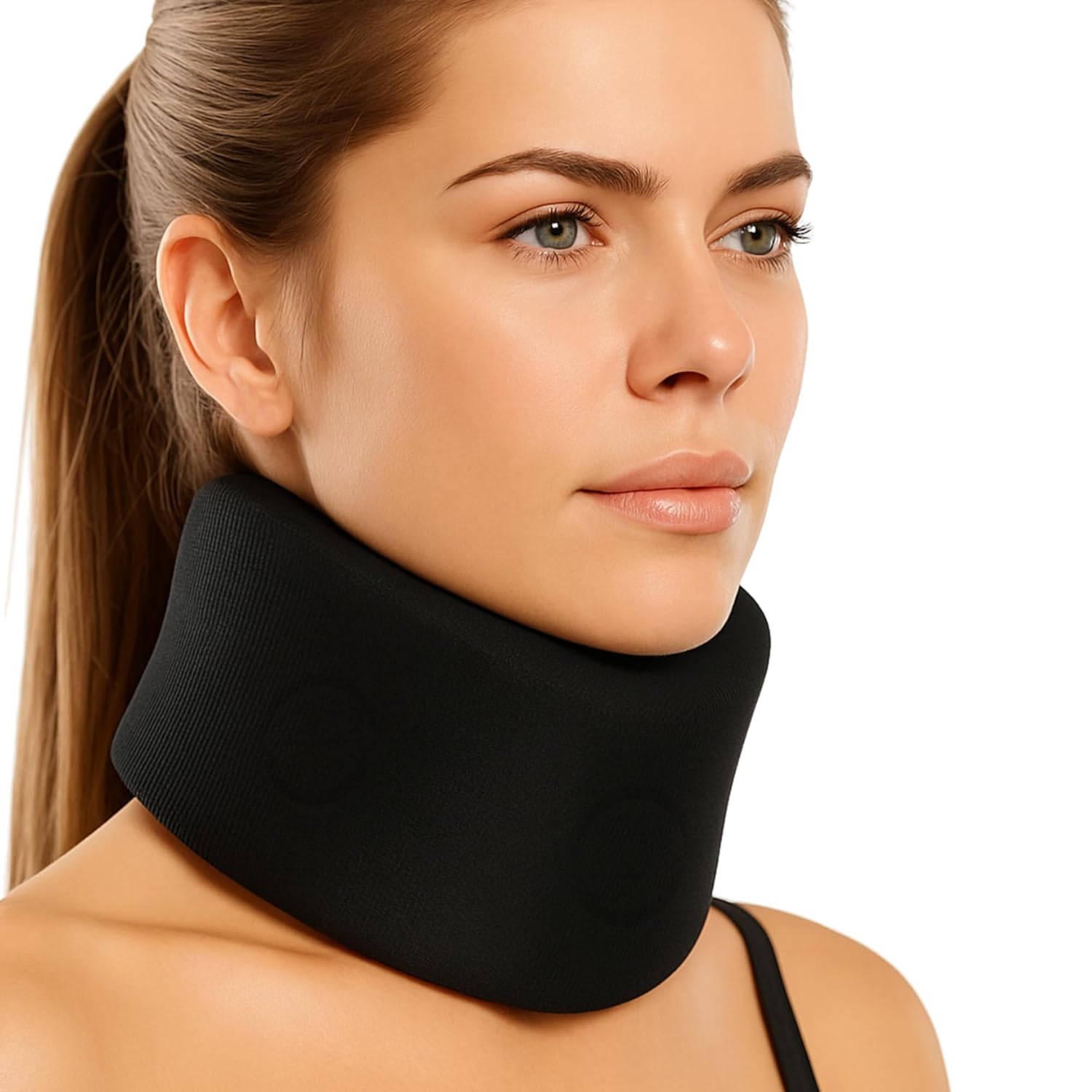 Collarin cervical - cojin cervical, descompresor cervical, cervicales dolor cuello, estabiliza las cervicales tras acciente de tráfico, collarin ergonómico