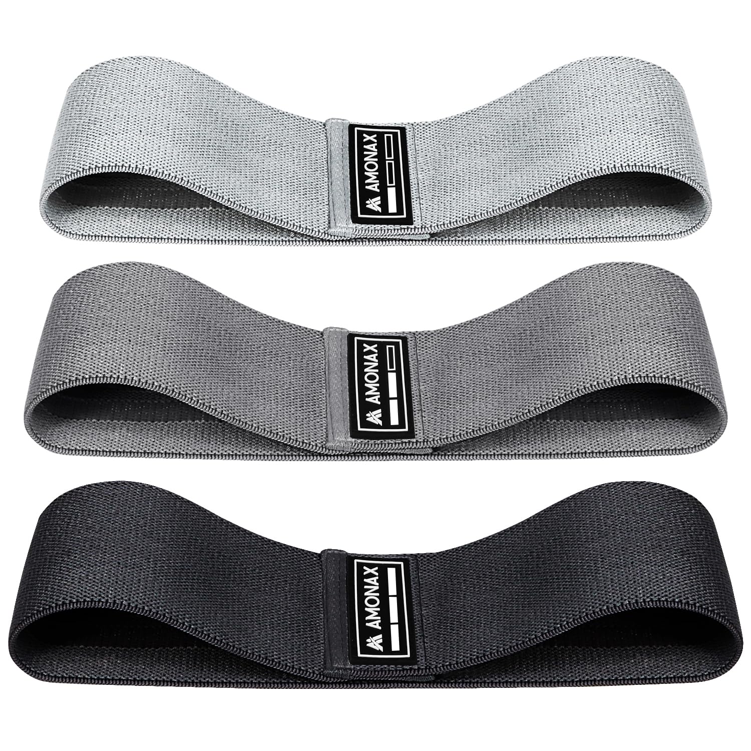 Bandas de Resistencia de Tela para Mujer, Bandas elasticas gluteos Sentadillas, Bandas elásticas como Equipo de Ejercicio en casa para Perder Peso, Accesorios Gimnasio para piernas y glúteos