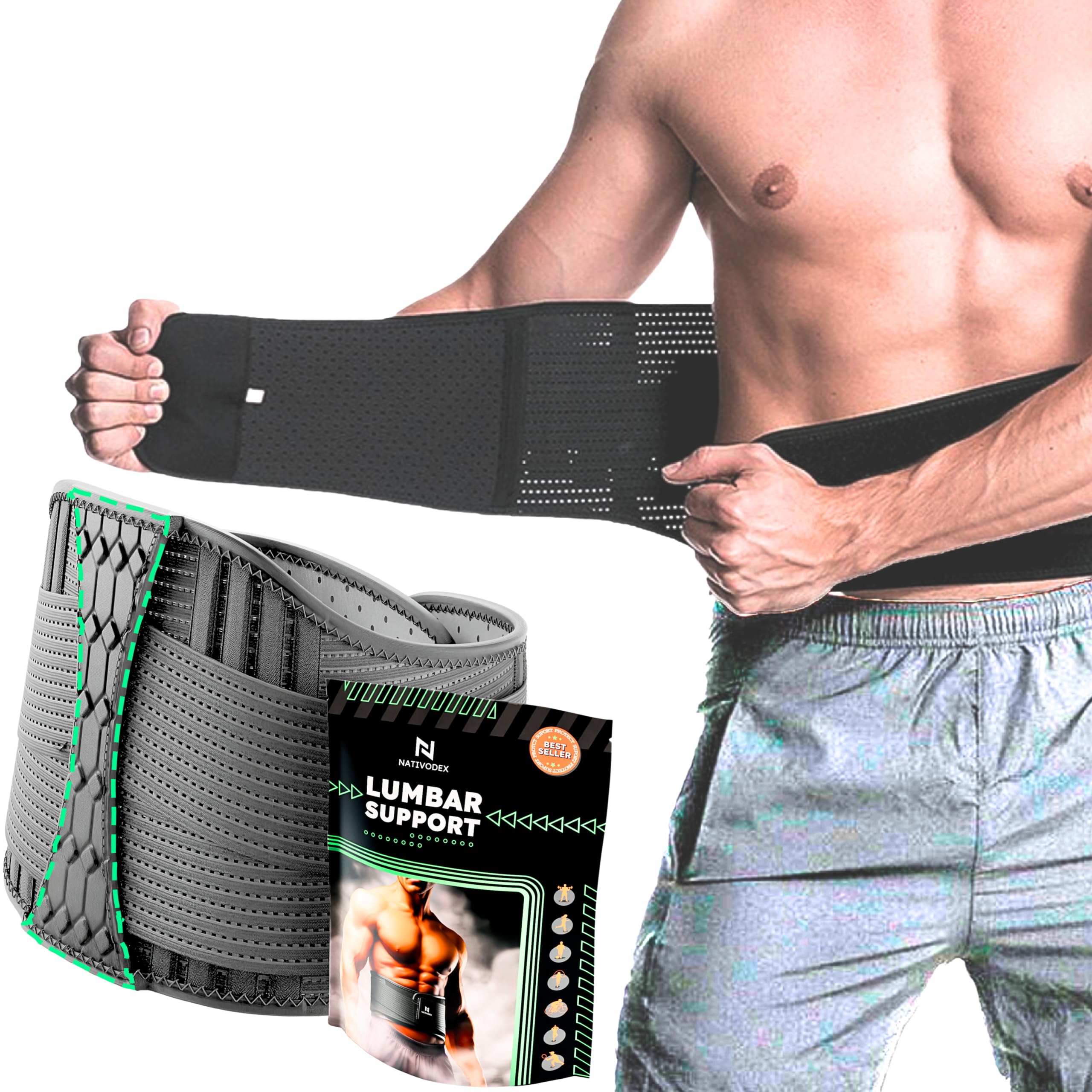 Fajas Lumbares Elásticas