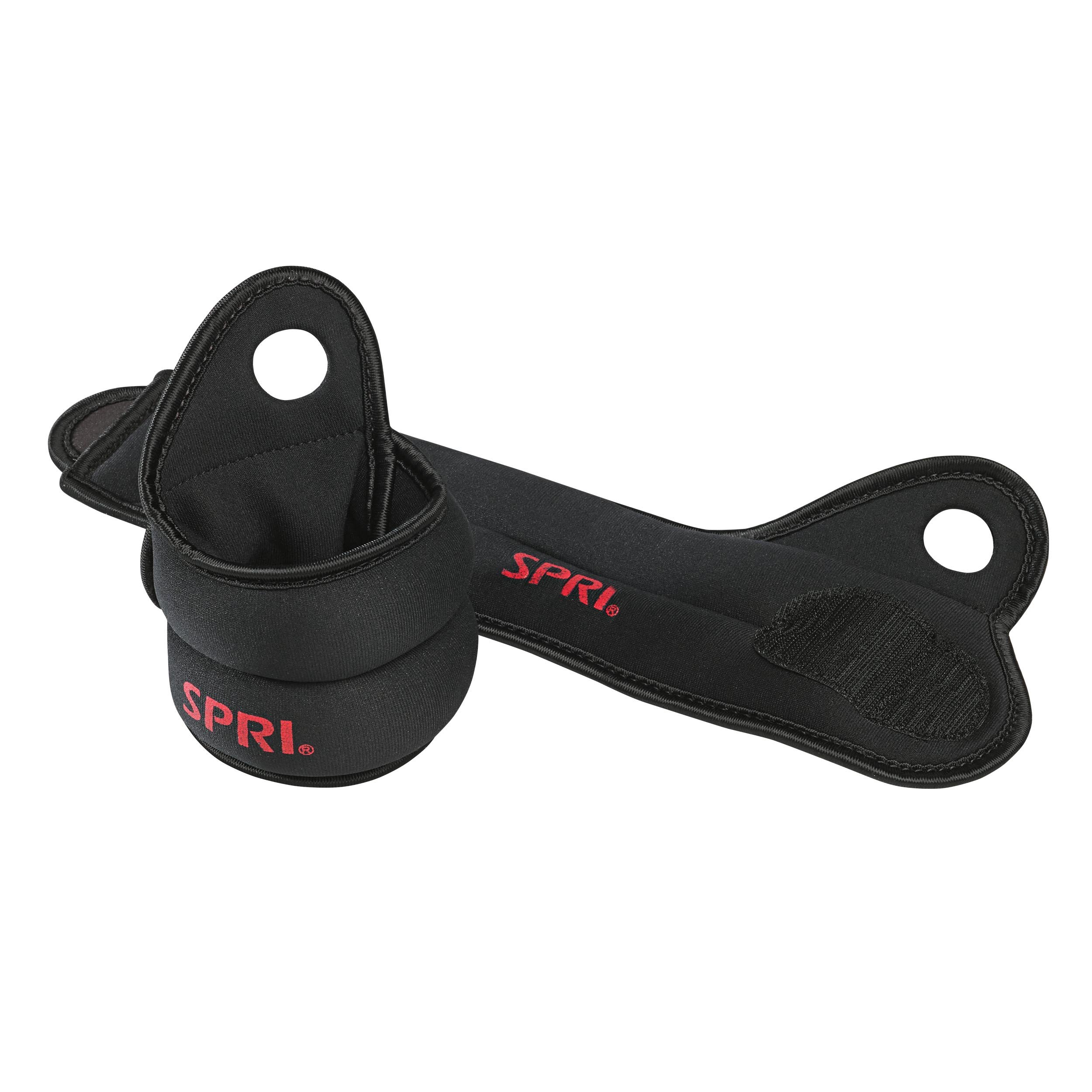 SPRI Juego de Pesas de muñeca para Brazo con Bloqueo de Pulgar para Mujeres y Hombres (Disponible en Juegos de 2 Libras o 4 Libras)
