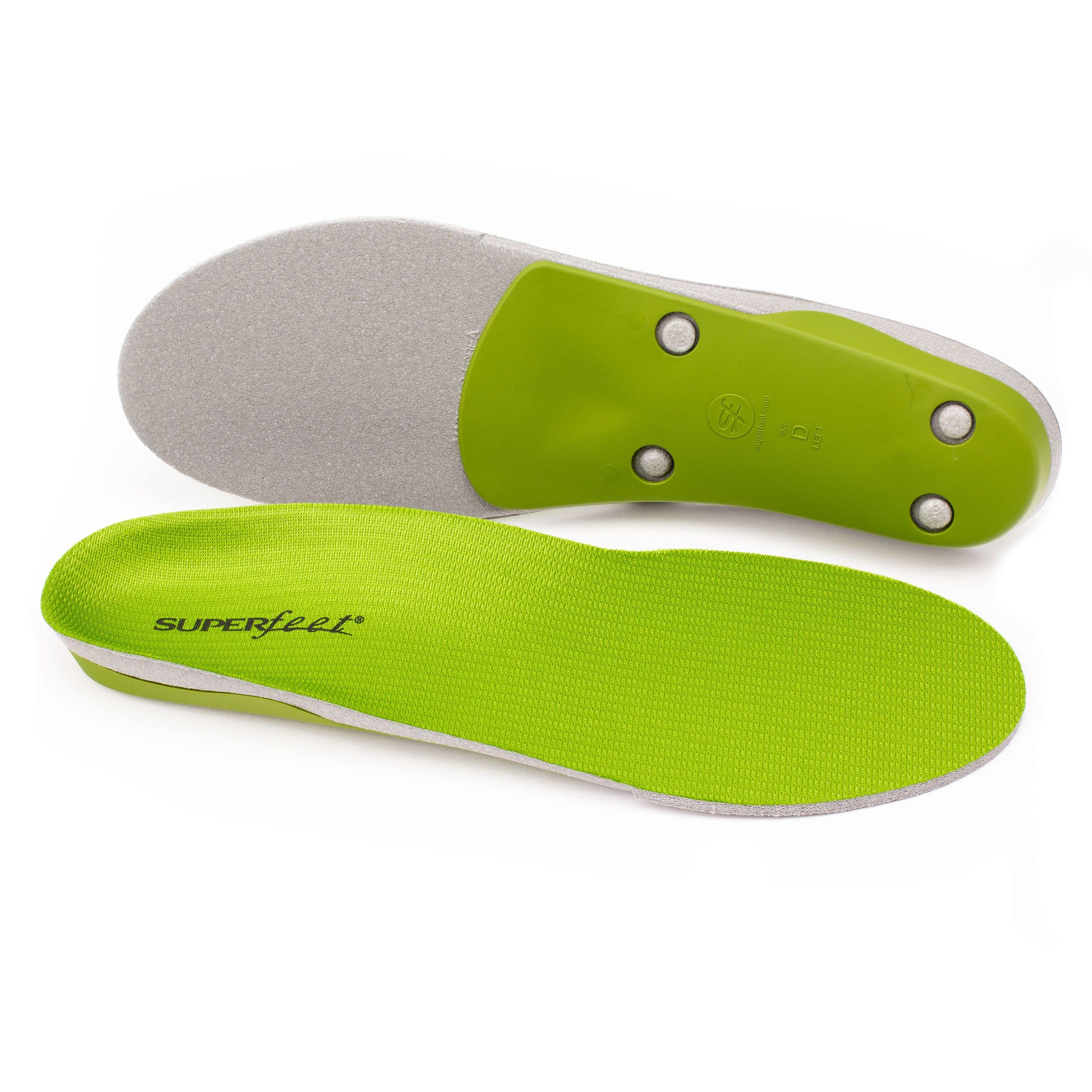 Superfeet Plantillas Ortopédicas Recortables para Zapatos - Arco Alto, EU 45 – 46.5