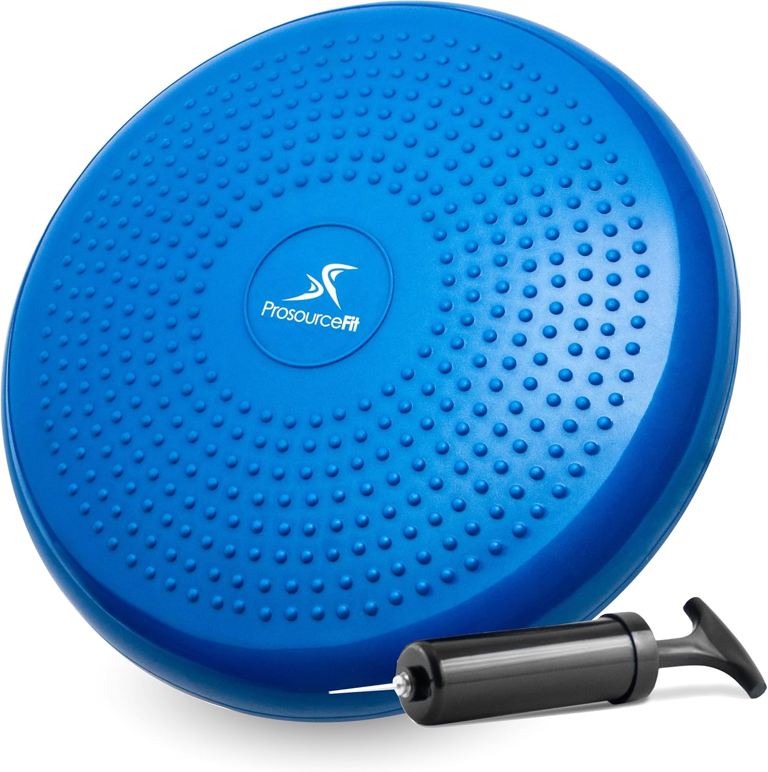 ProsourceFit Entrenador de Disco de Equilibrio de núcleo, 14 Pulgadas de diámetro con Bomba para Mejorar la Postura, el Fitness, la Estabilidad