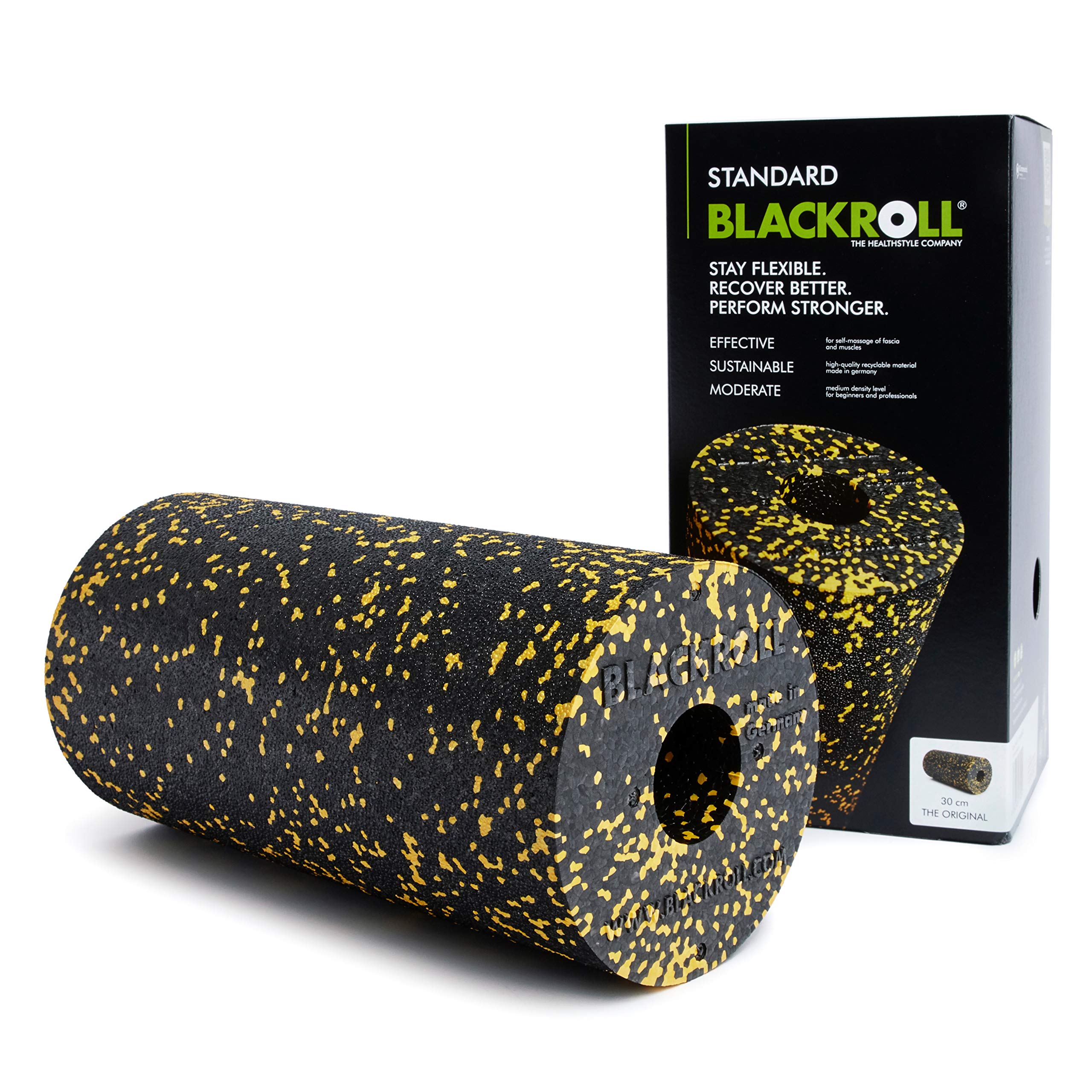 BLACKROLL Rodillo para automasaje TOGU Negro